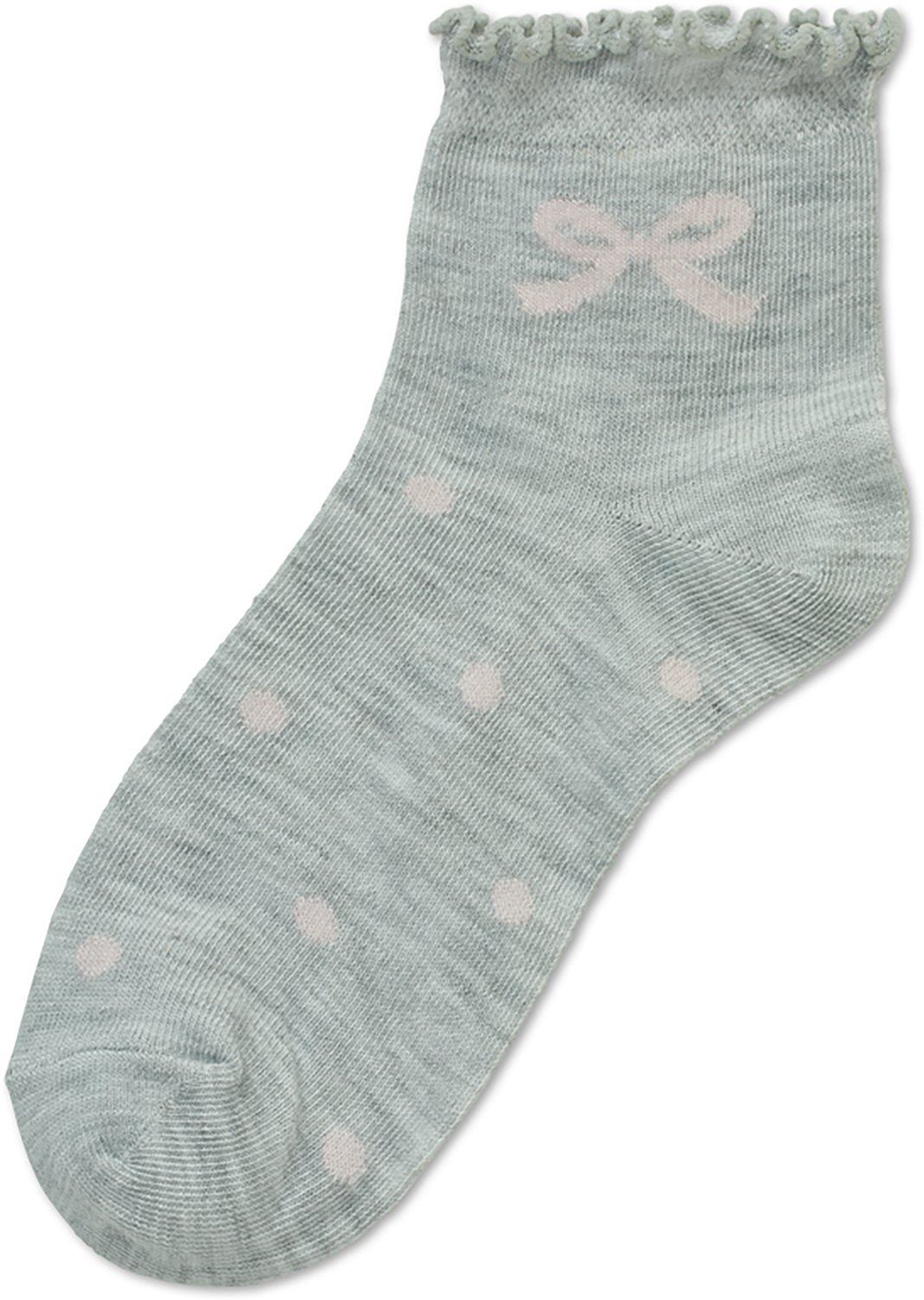 BCG Girls' Bows and Ruffles Quarter Socks 6-Pack - view number 5
