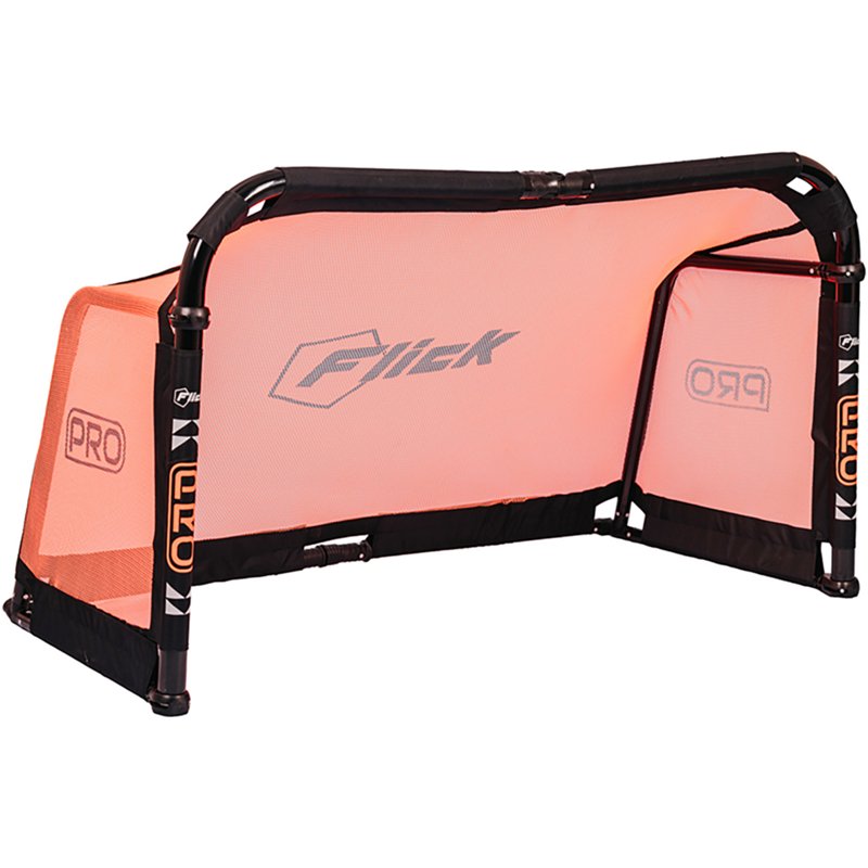 Flick 5' x 3' Pro Soccer Aluminum Goal, 5' x 3', Black