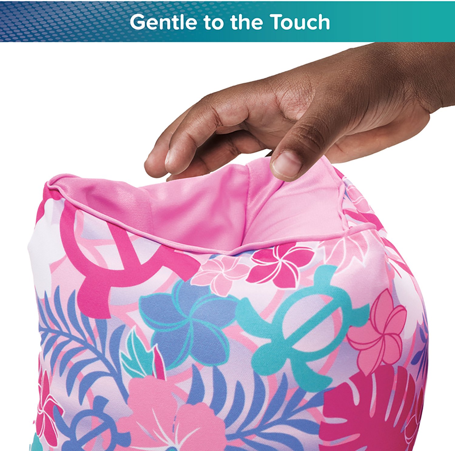 Aqua Leisure Girls’ Floateeze Pink Turtles Arm Bands  - view number 4