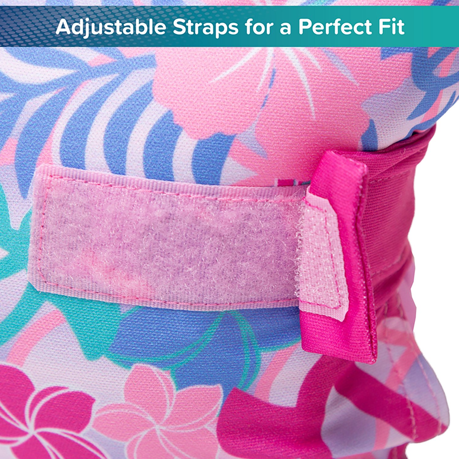 Aqua Leisure Girls’ Floateeze Pink Turtles Arm Bands  - view number 5