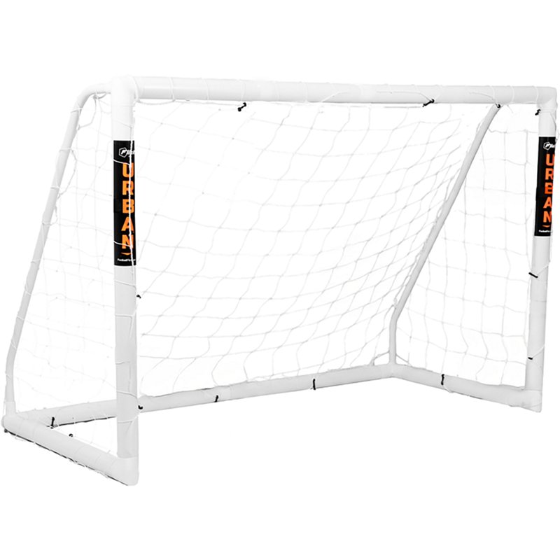 Flick Soccer 6x4 UPVC Match Goal, 6' x 4', White