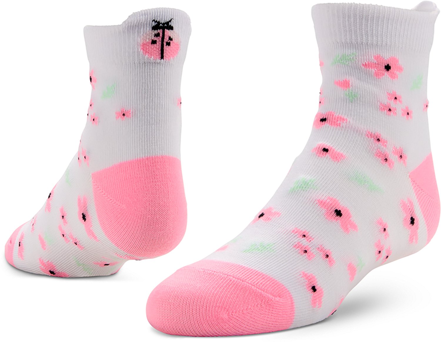 BCG Girls' Spring Icon Tab Quarter Socks 6-Pack - view number 8