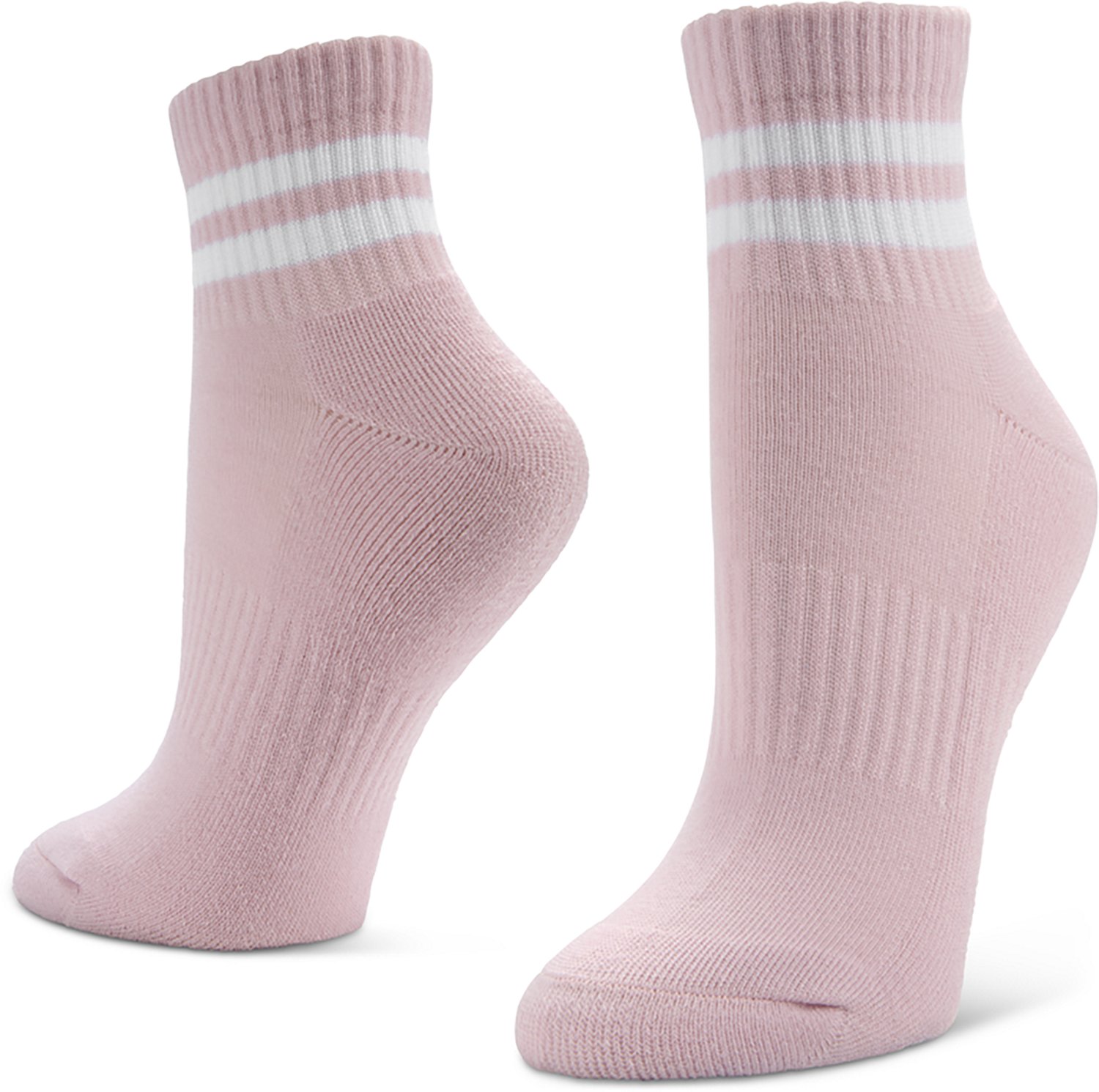 BCG Women's Solid Varsity Quarter Socks 6-Pack - view number 8