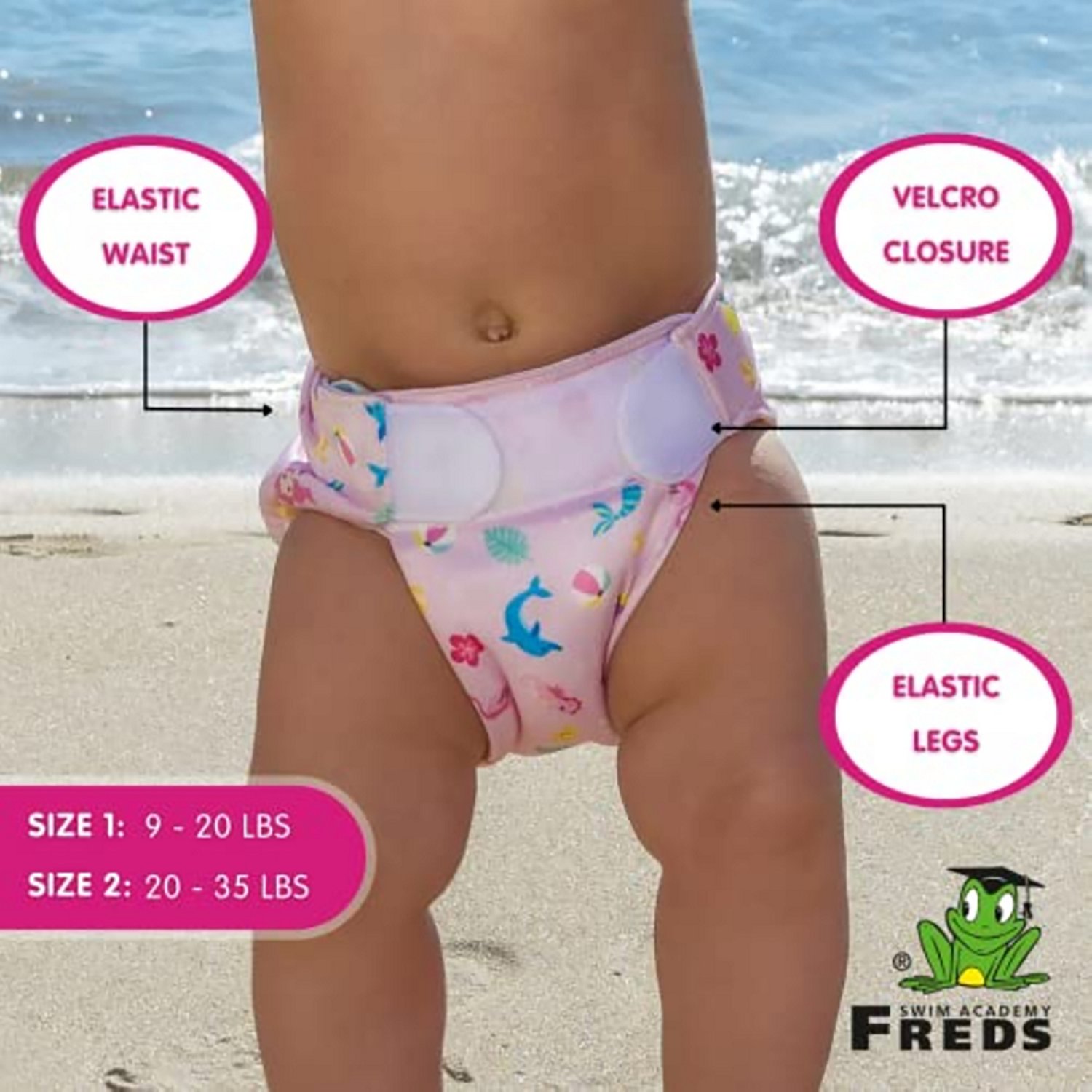 Freds Swim Academy Reusable Swim Nappy - view number 4