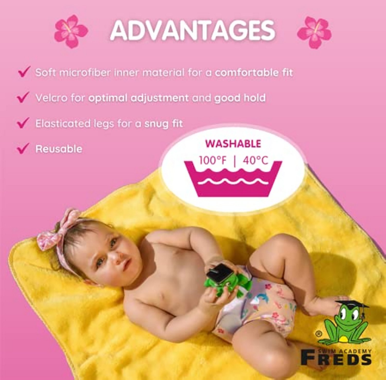 Freds Swim Academy Reusable Swim Nappy - view number 5