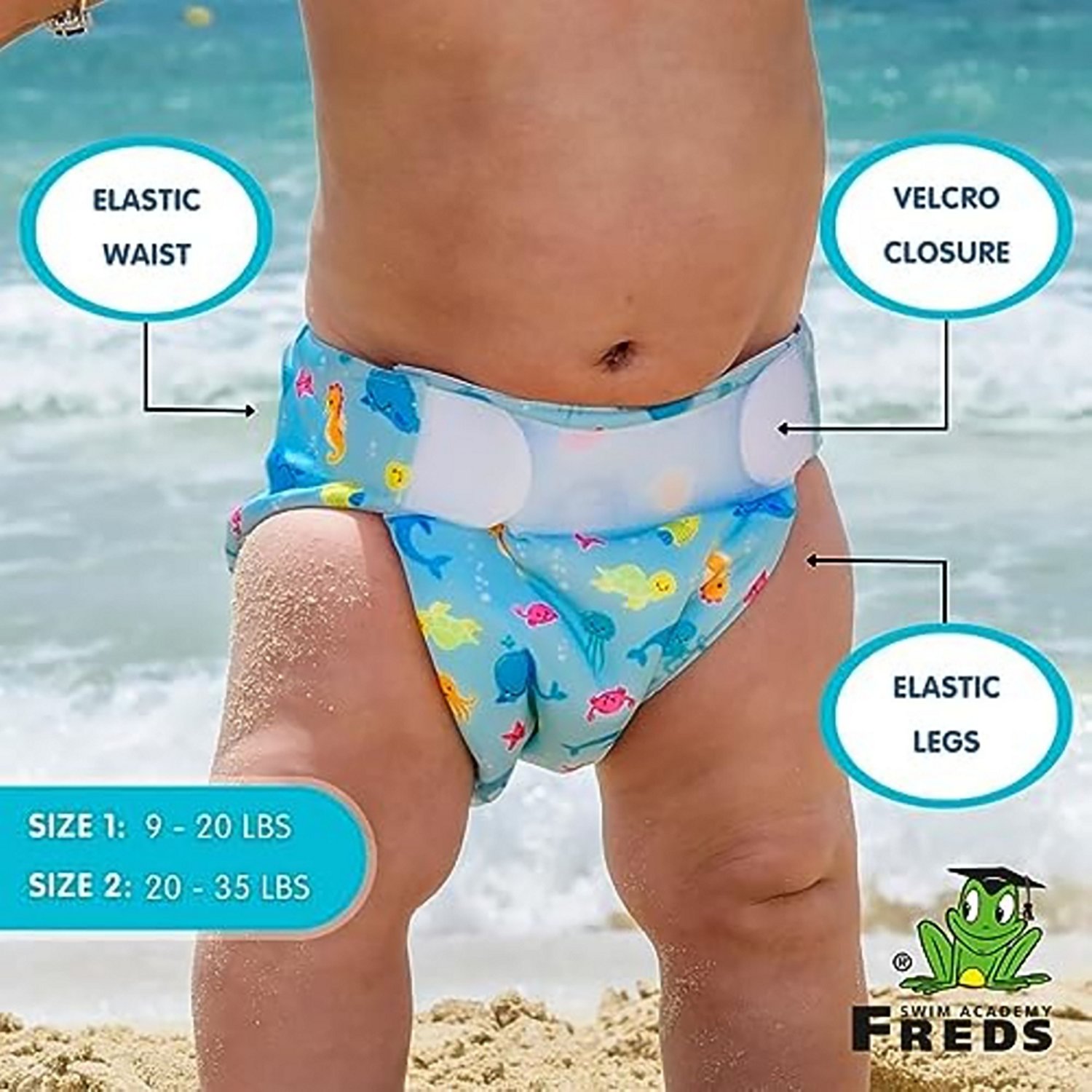 Freds Swim Academy Reusable Swim Nappy - view number 4