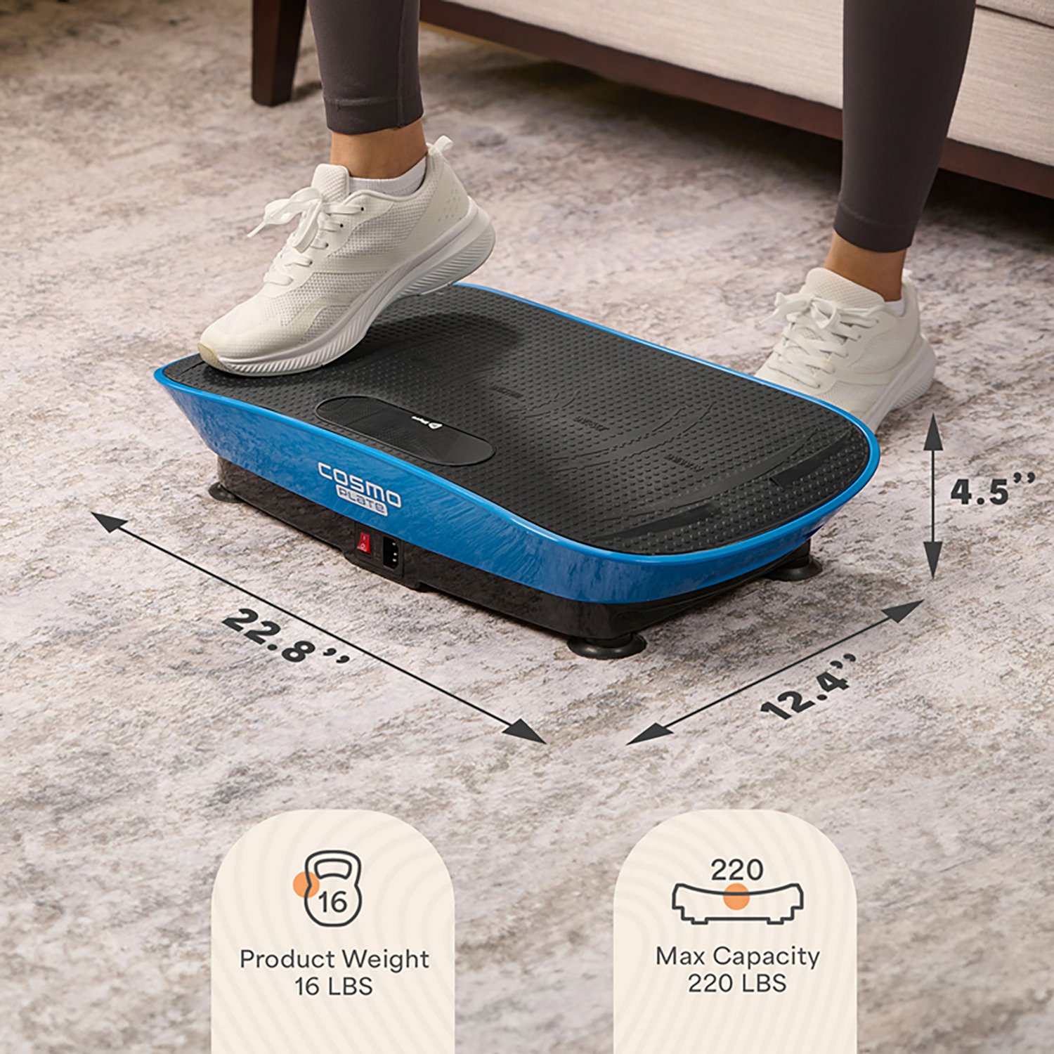 Lifepro CosmoPlate Self Starting Vibration Plate - view number 5