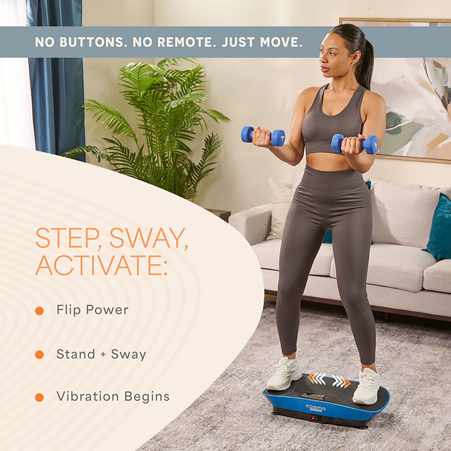 Lifepro CosmoPlate Self Starting Vibration Plate - view number 6