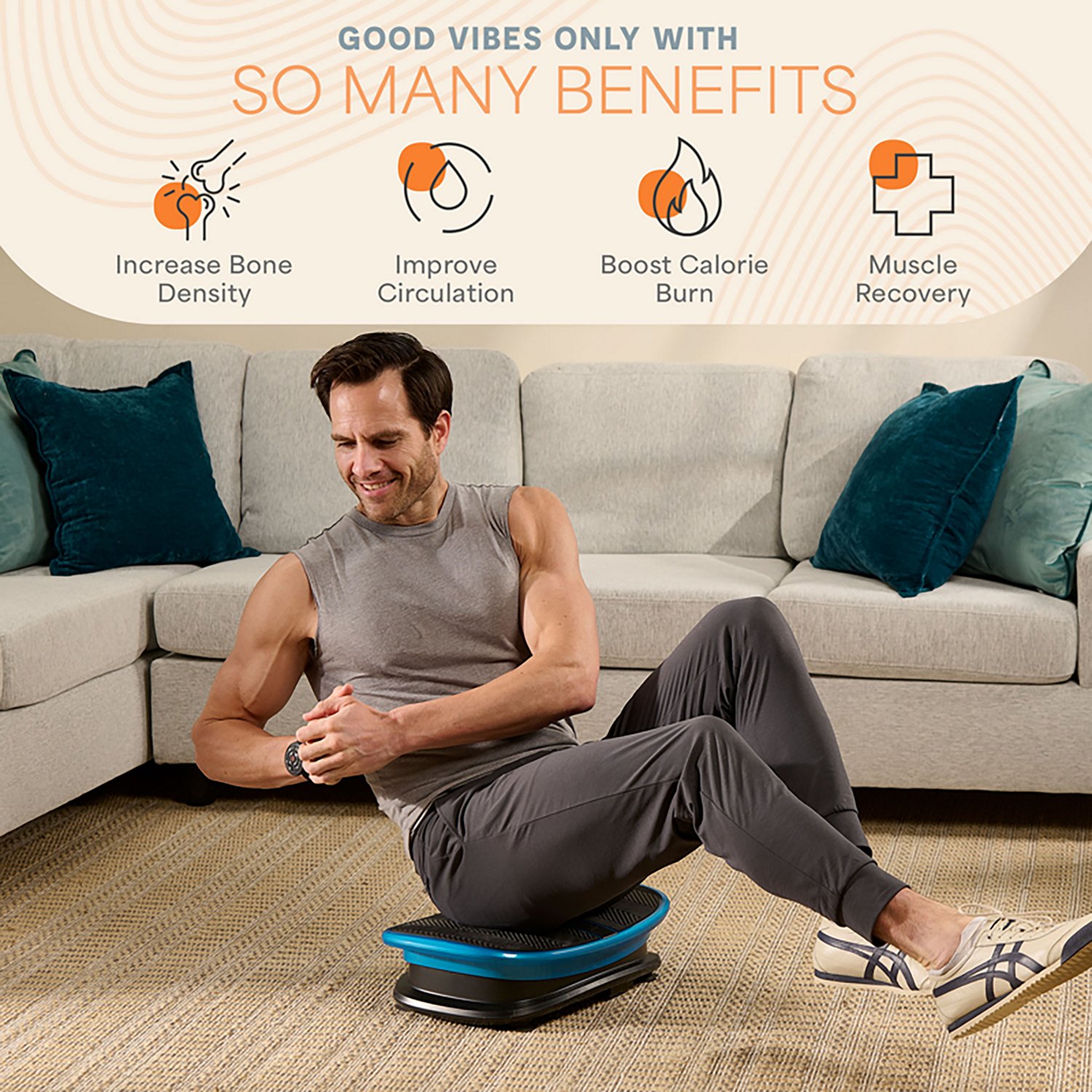 Lifepro Vibra Voice-Controlled Vibration Plate  - view number 3