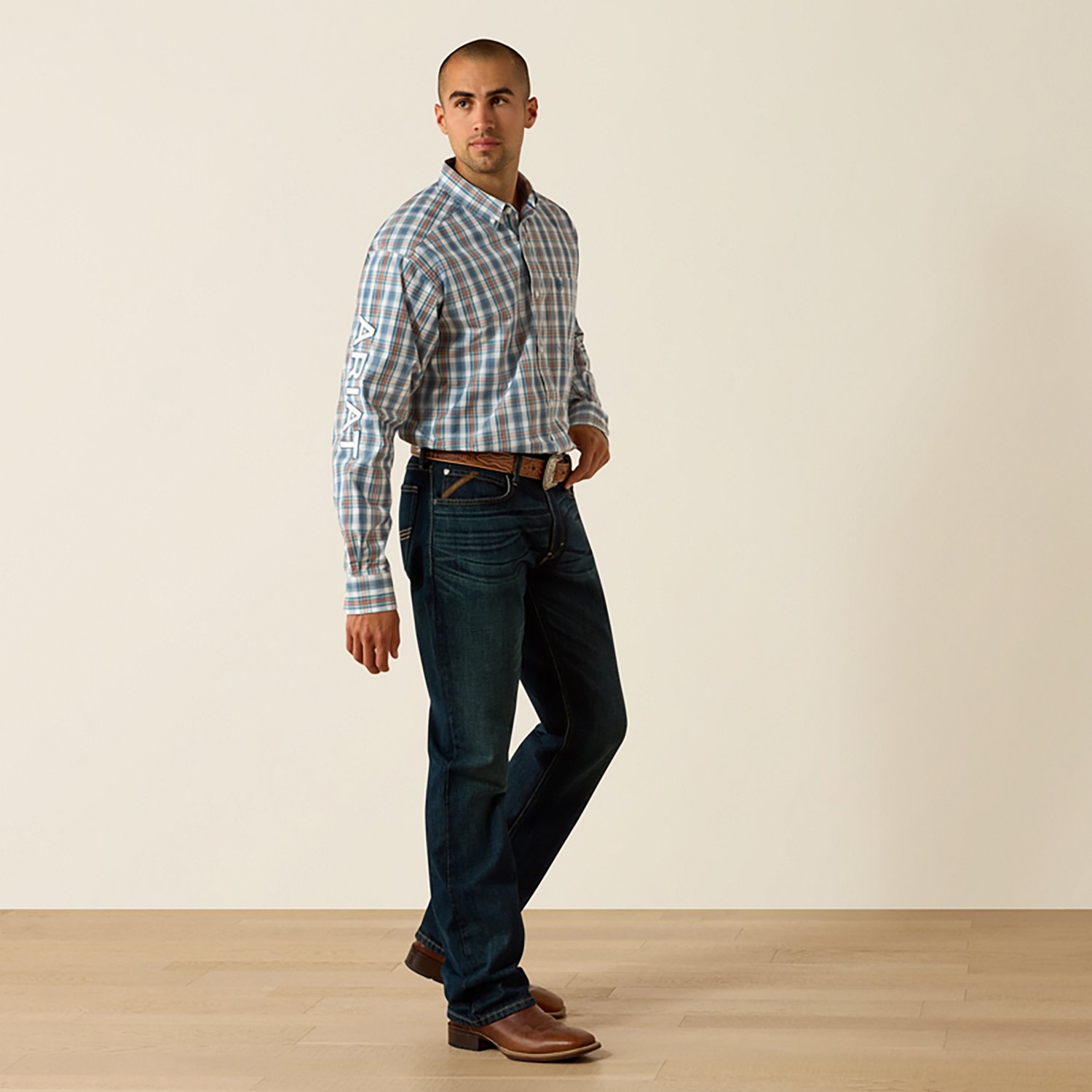 Ariat Men's Pro Series Team Phillip Classic Fit Button Up Shirt - view number 3