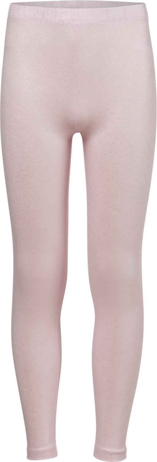 BCG Girls' Athletic Solid Cotton Leggings