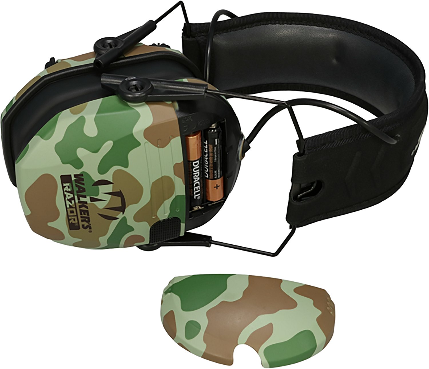 Walker's Razor Slim Duck Camo Electronic Muffs  - view number 5