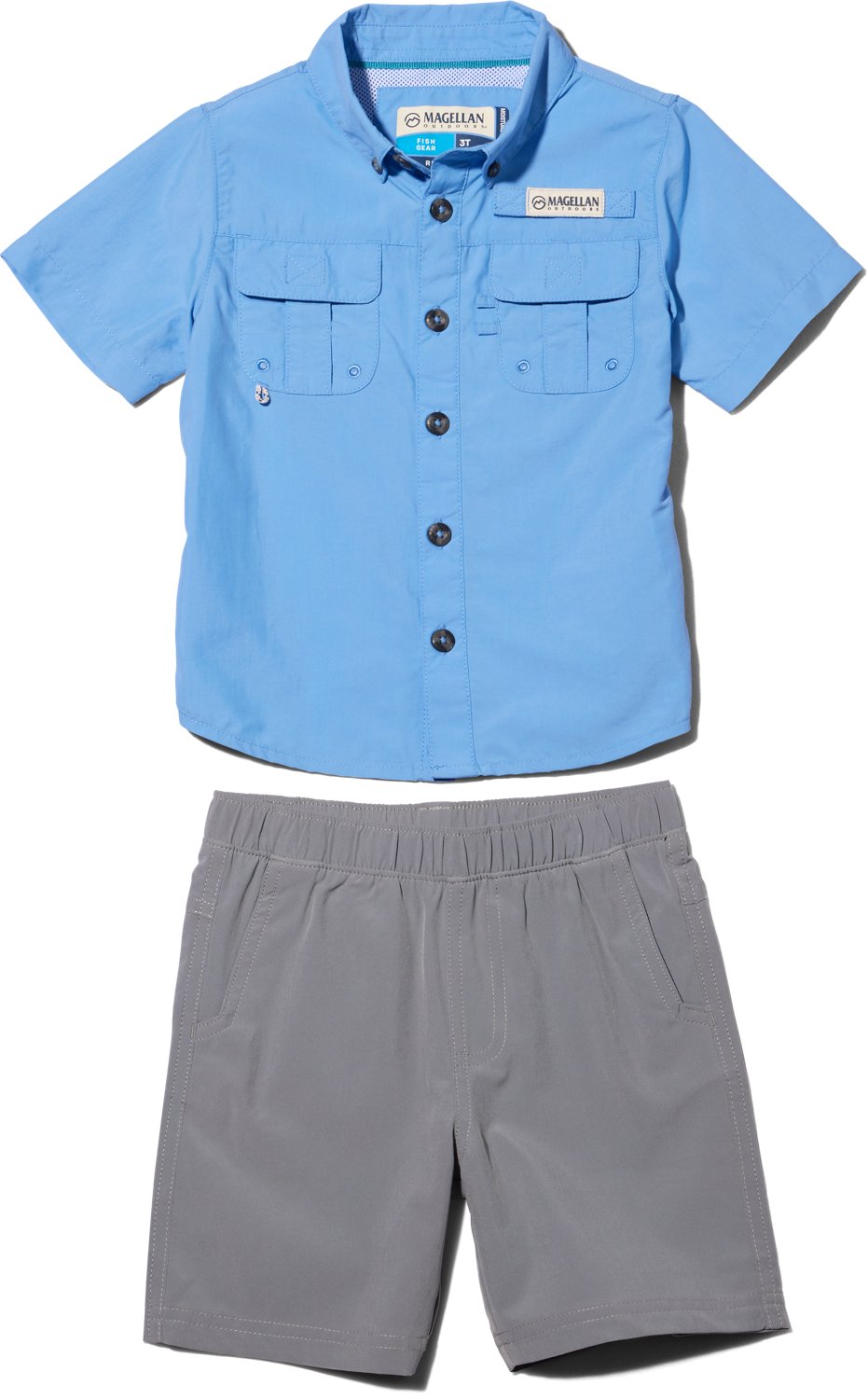 Magellan Outdoors Boys' Laguna Madre Short Sleeve Set