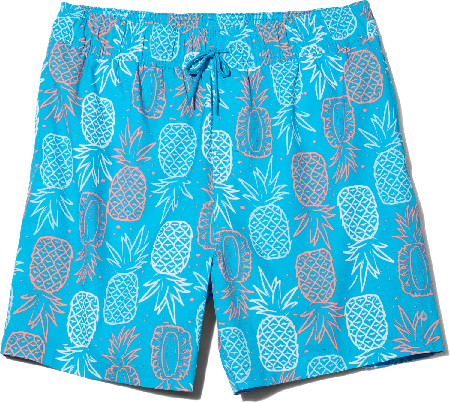O'Rageous Men's Pineapple Printed Volley Liner Swim Shorts 6 in.