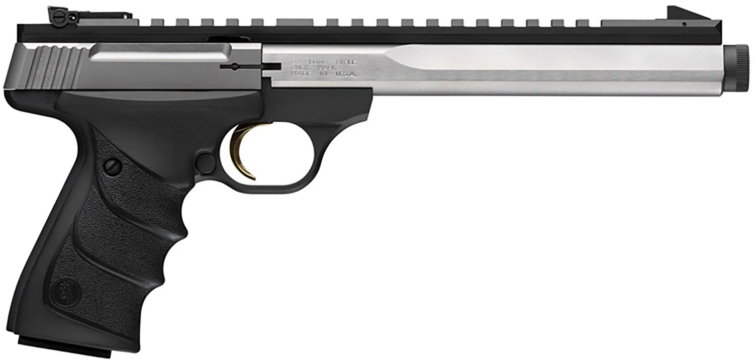 Browning Buck Mark Contour Stainless 22 LR Single Action Pistol