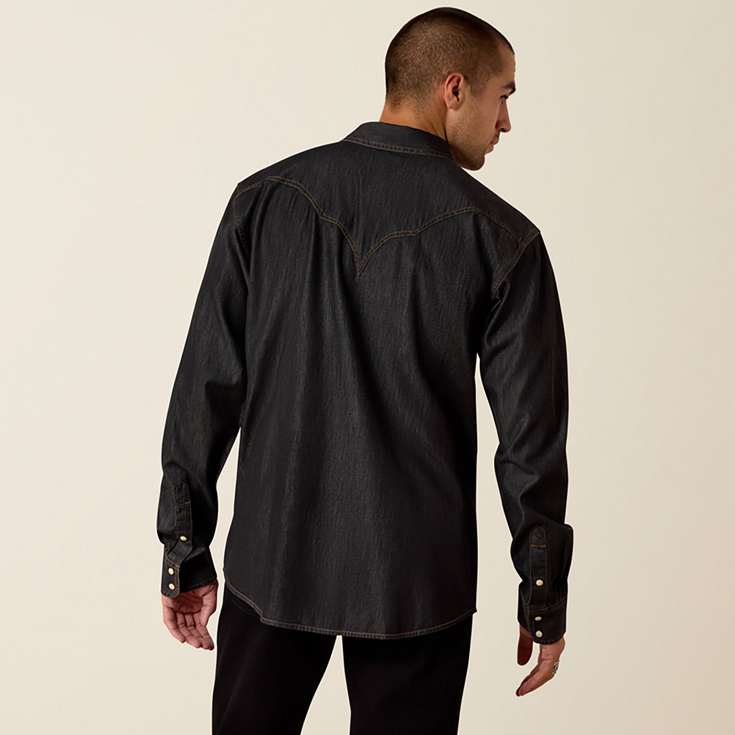 Ariat Men's Retro Halford Fitted Long Sleeve Snap Shirt - view number 2