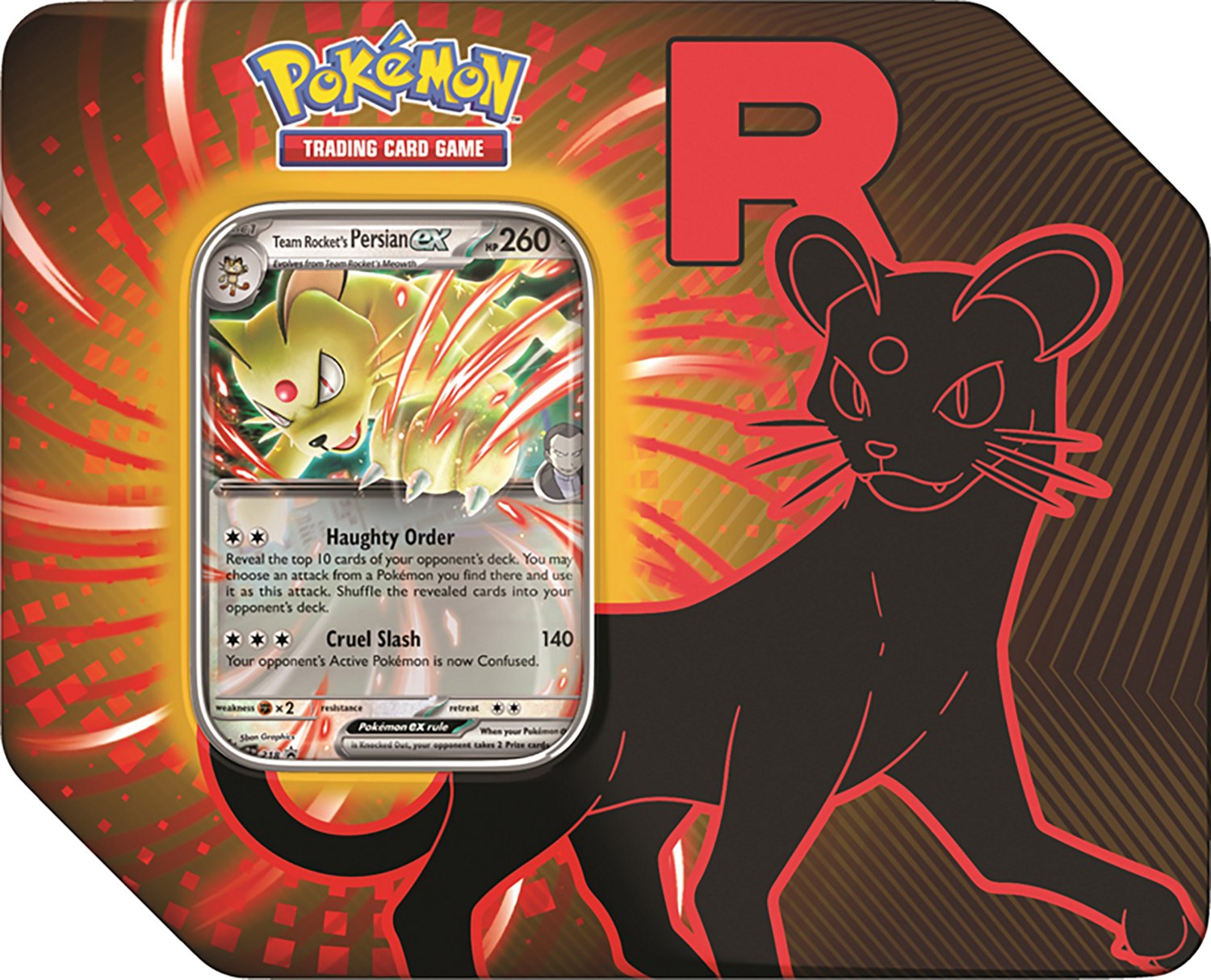 Pokemon Team Rocket Tin - view number 2