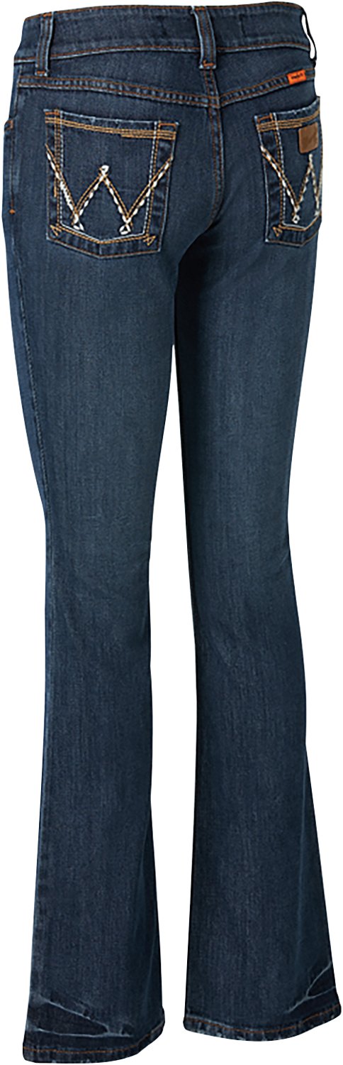 Wrangler Women's Flame-Resistant Retro Mae Regular Fit Bootcut Work Jeans - view number 8