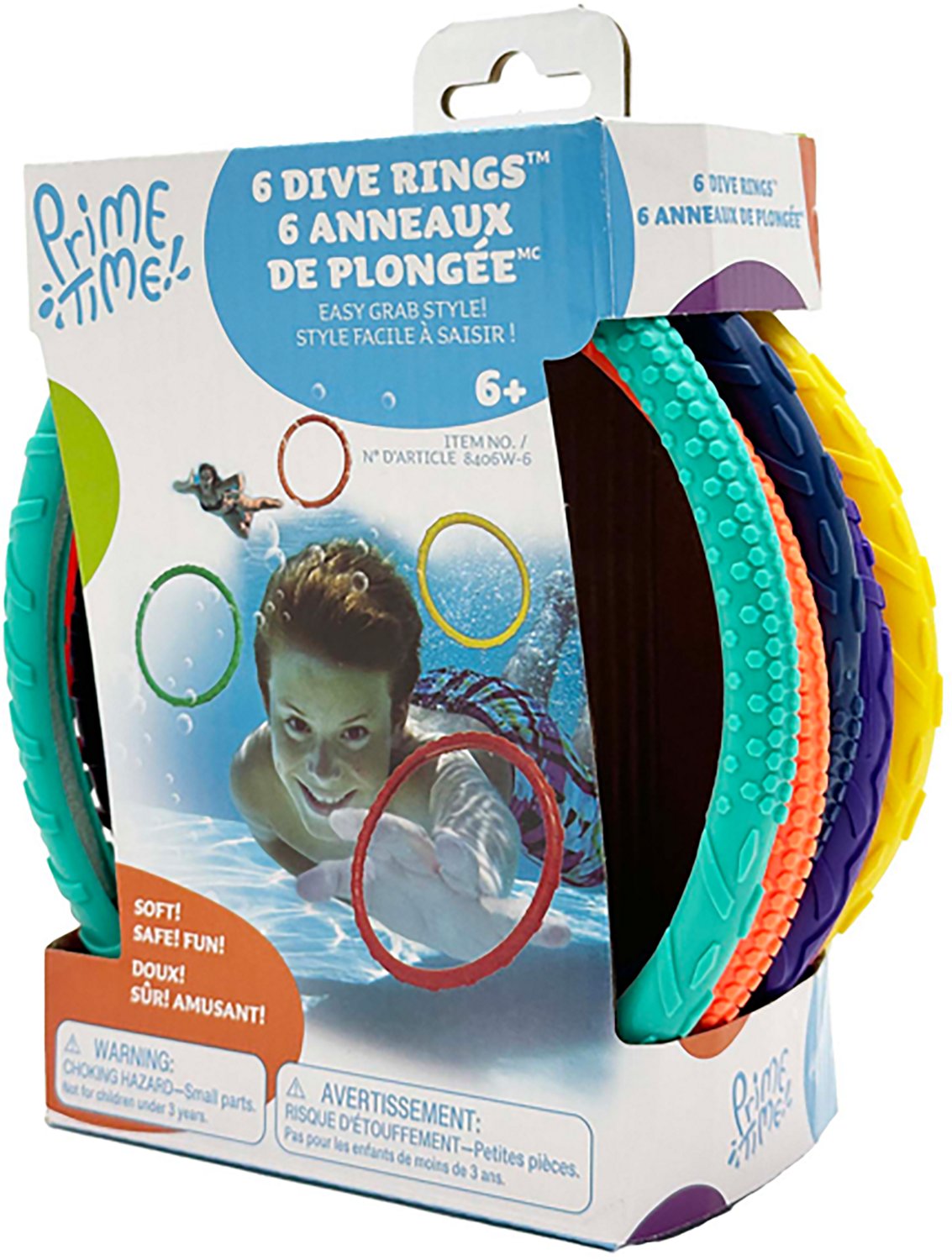 Prime Time Toys, LLC. Dizzy Dive Rings 6-Pack - view number 5