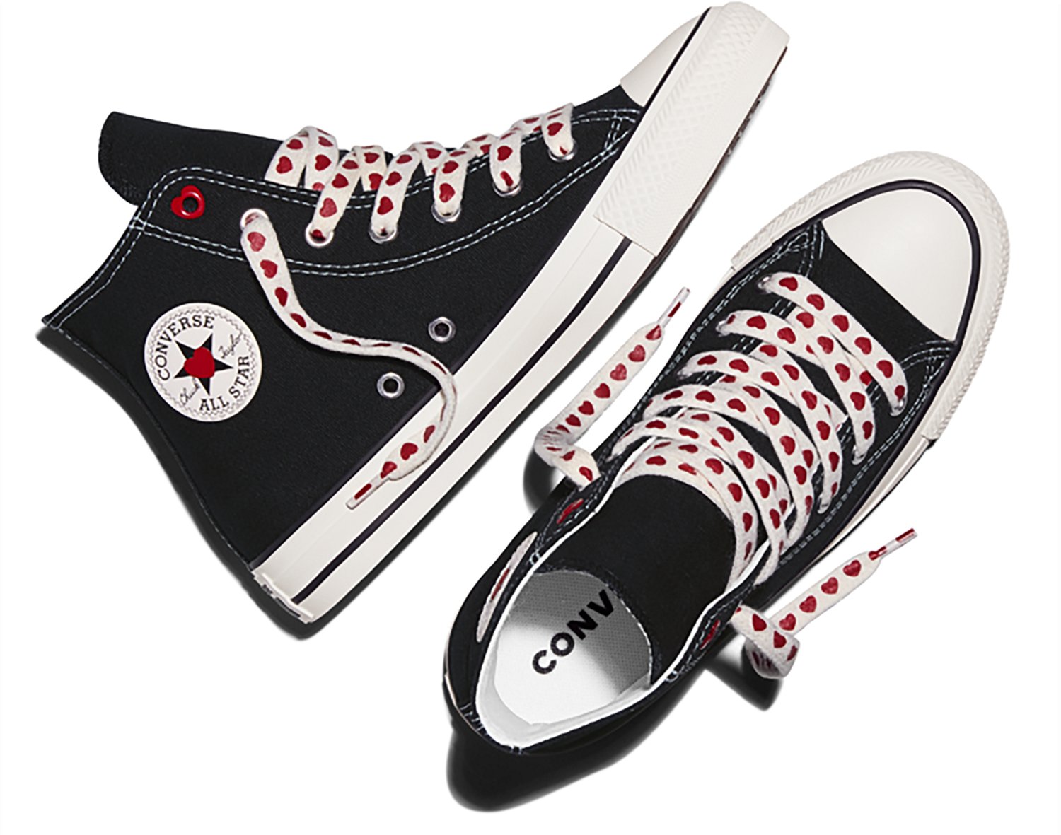 Converse Kids' Chuck Taylor All Star Heart Lace Shoes - view number 5
