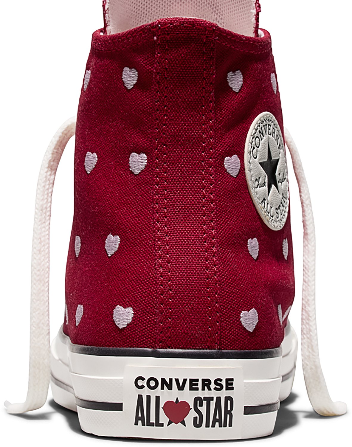 Converse Kids' Chuck Taylor All Star Embroidered Hearts Shoes - view number 7