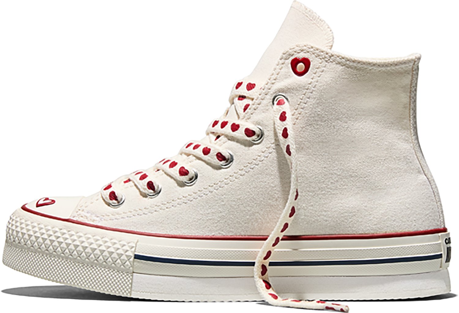 Converse Kids' Chuck Taylor All Star EVA Lift Hearts Shoes - view number 2