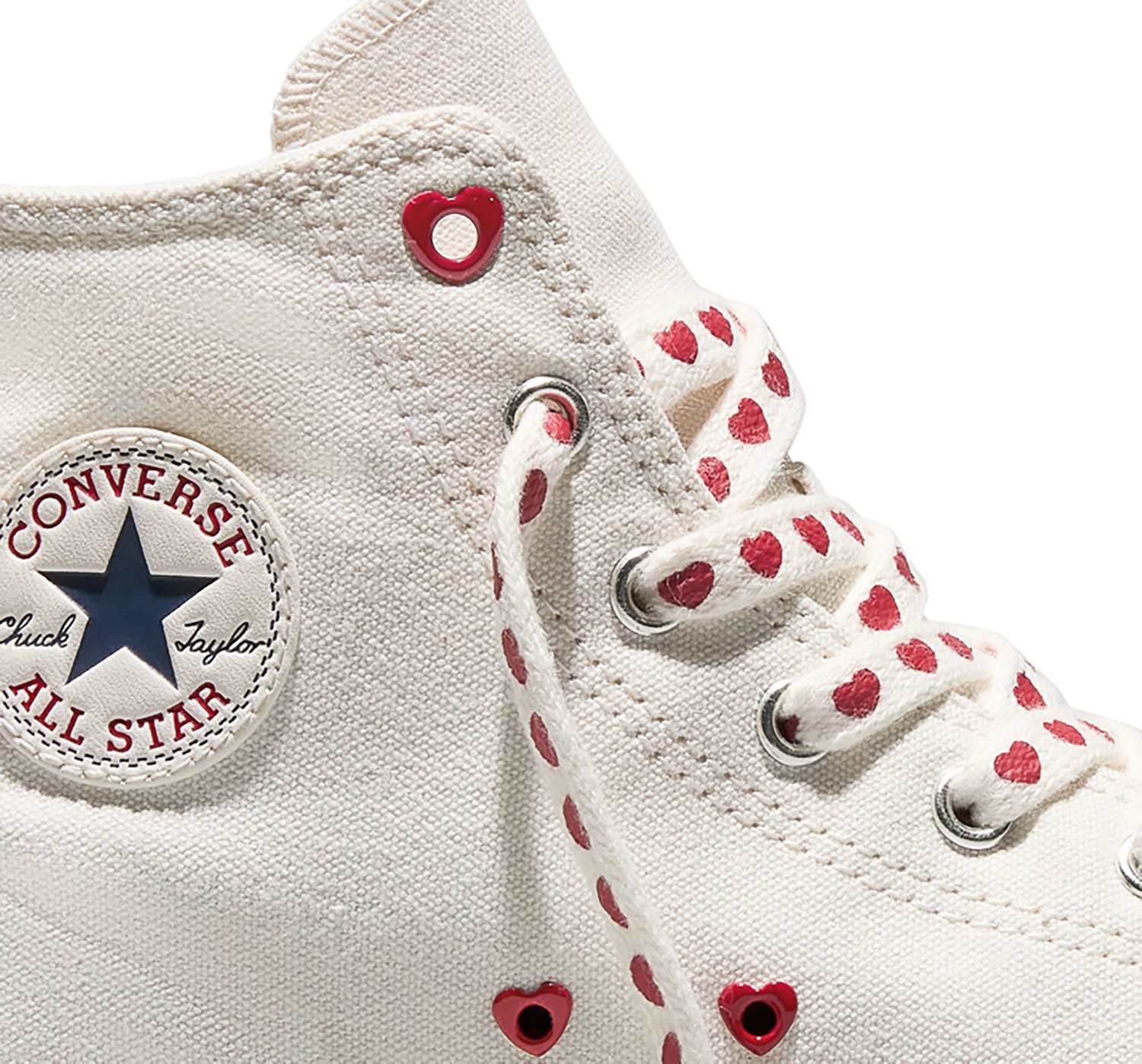 Converse Kids' Chuck Taylor All Star EVA Lift Hearts Shoes - view number 6