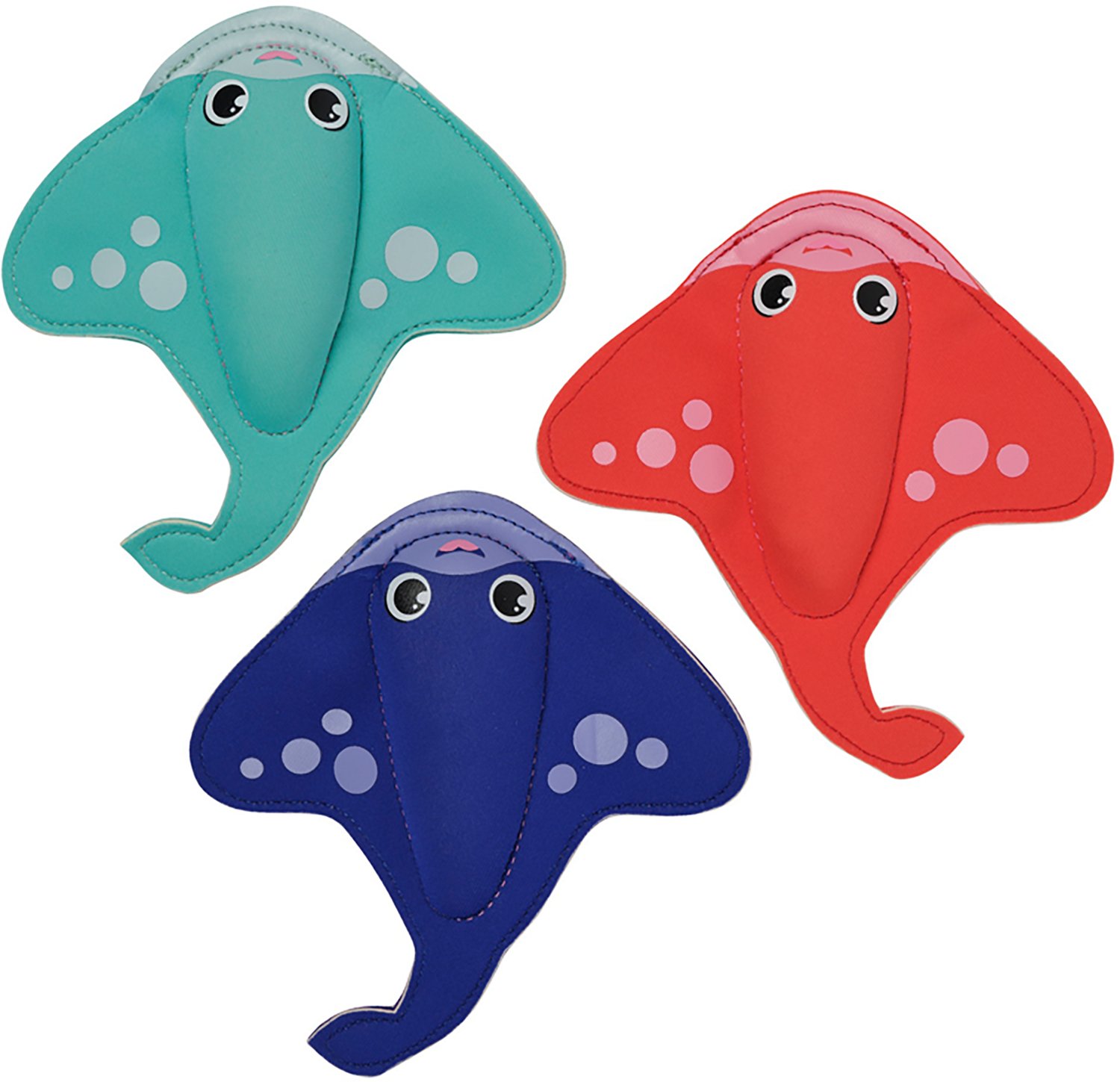 Coconut Grove Dive Buddies Stevie the Stingray 3-Pack