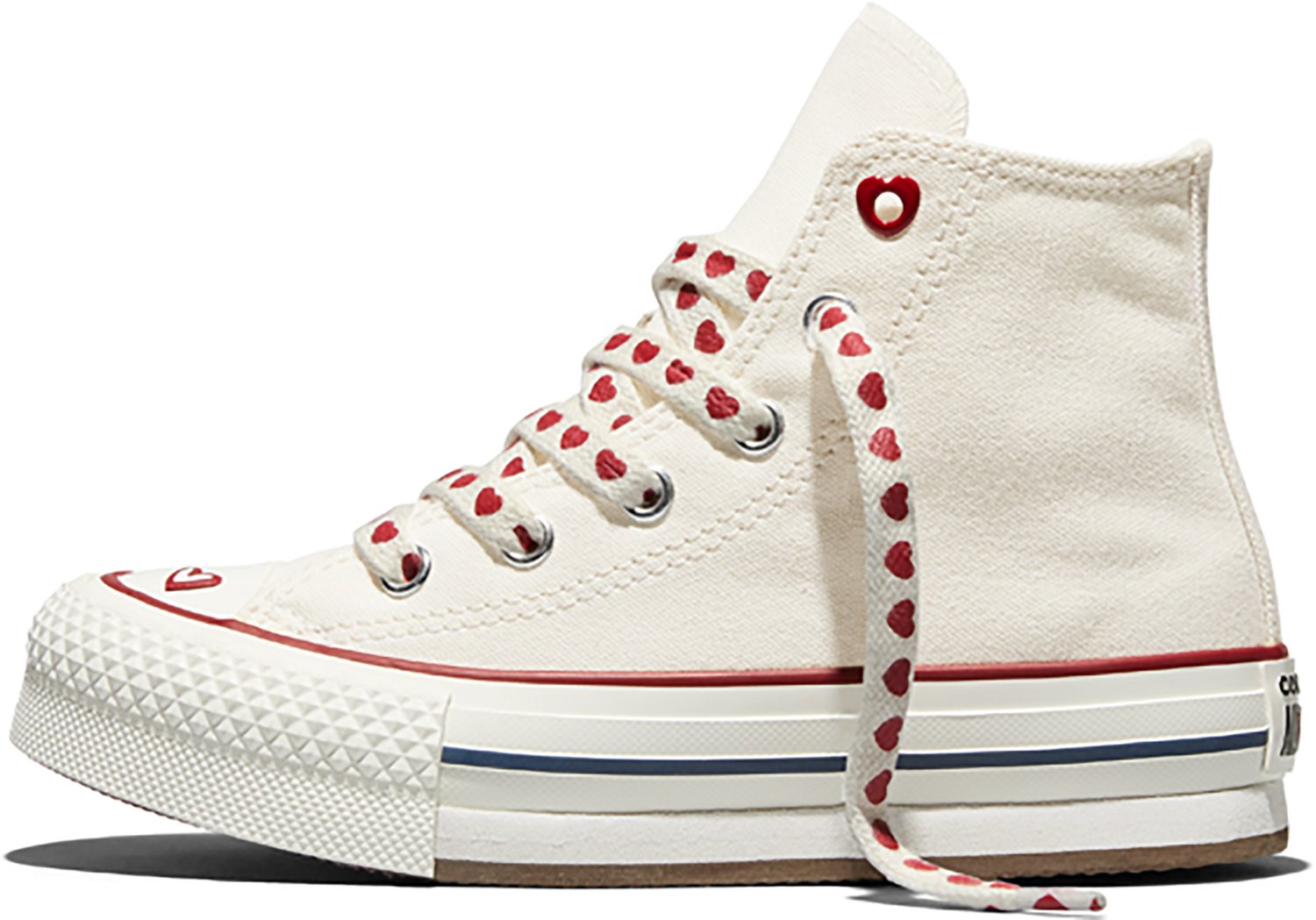 Converse Kids Pre School Chuck Taylor All Star EVA Lift Hearts Shoes - view number 2