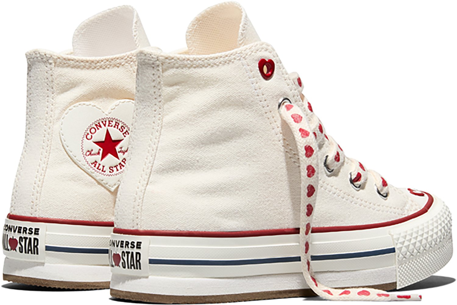 Converse Kids Pre School Chuck Taylor All Star EVA Lift Hearts Shoes - view number 4