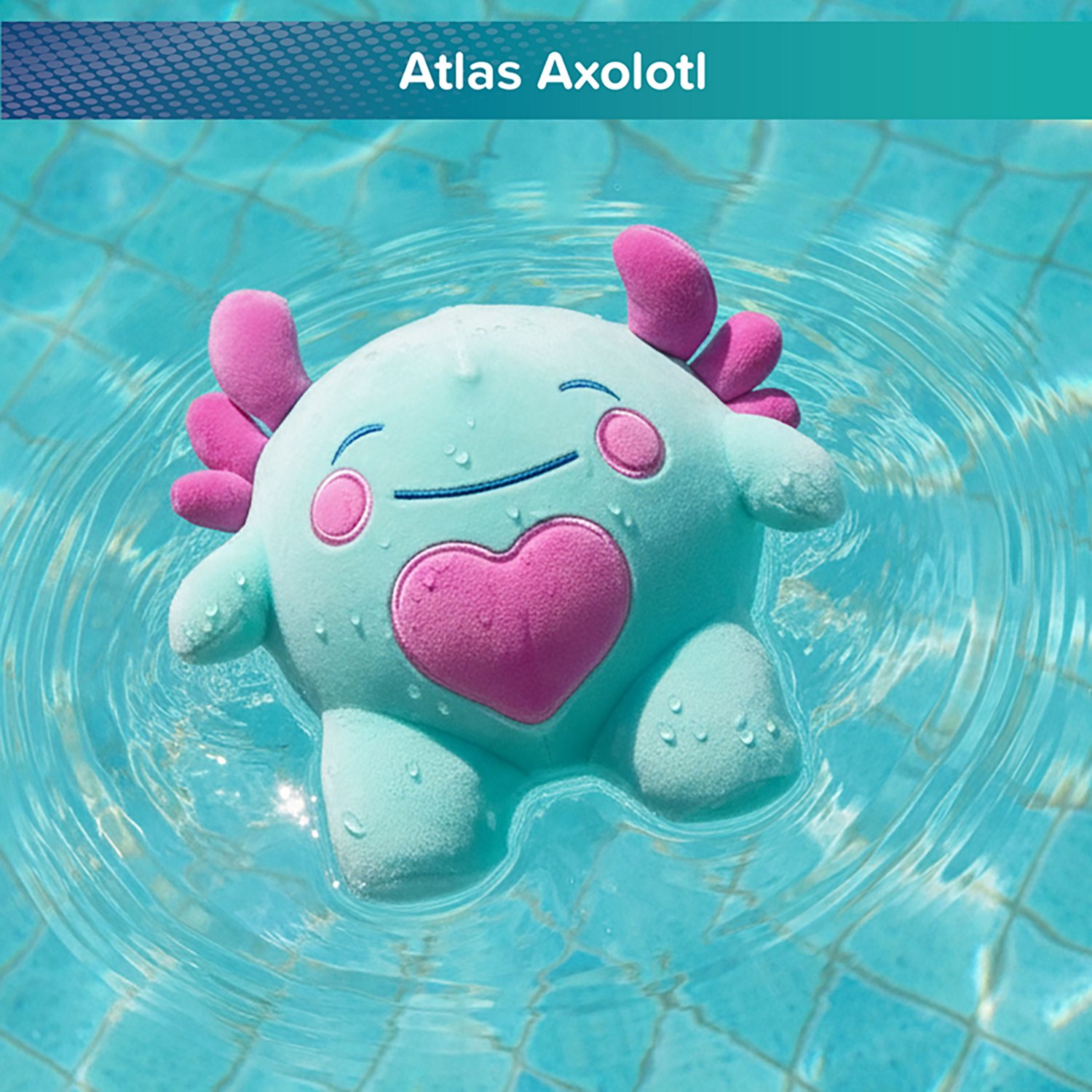 Aqua Leisure SwimBuddy Inflatable Plush Axolotl - view number 4