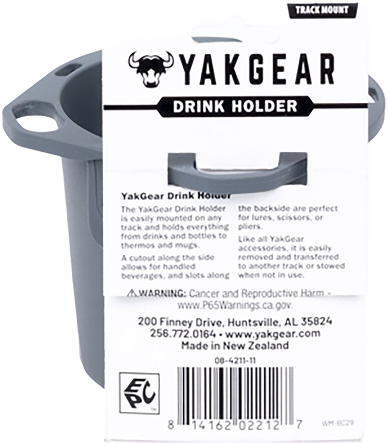 Yak-Gear Drink Holder Track Mount - view number 4