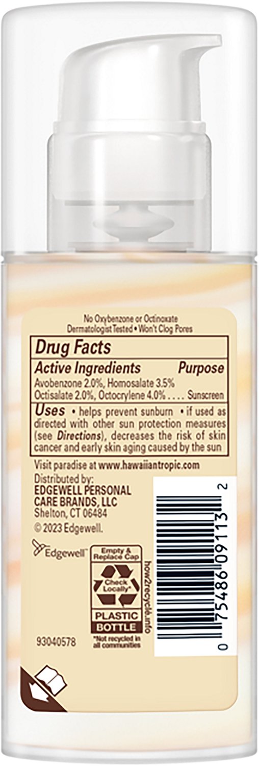 Hawaiian Tropic Weightless Hydration 1.7 oz SPF 30 Face Lotion - view number 2