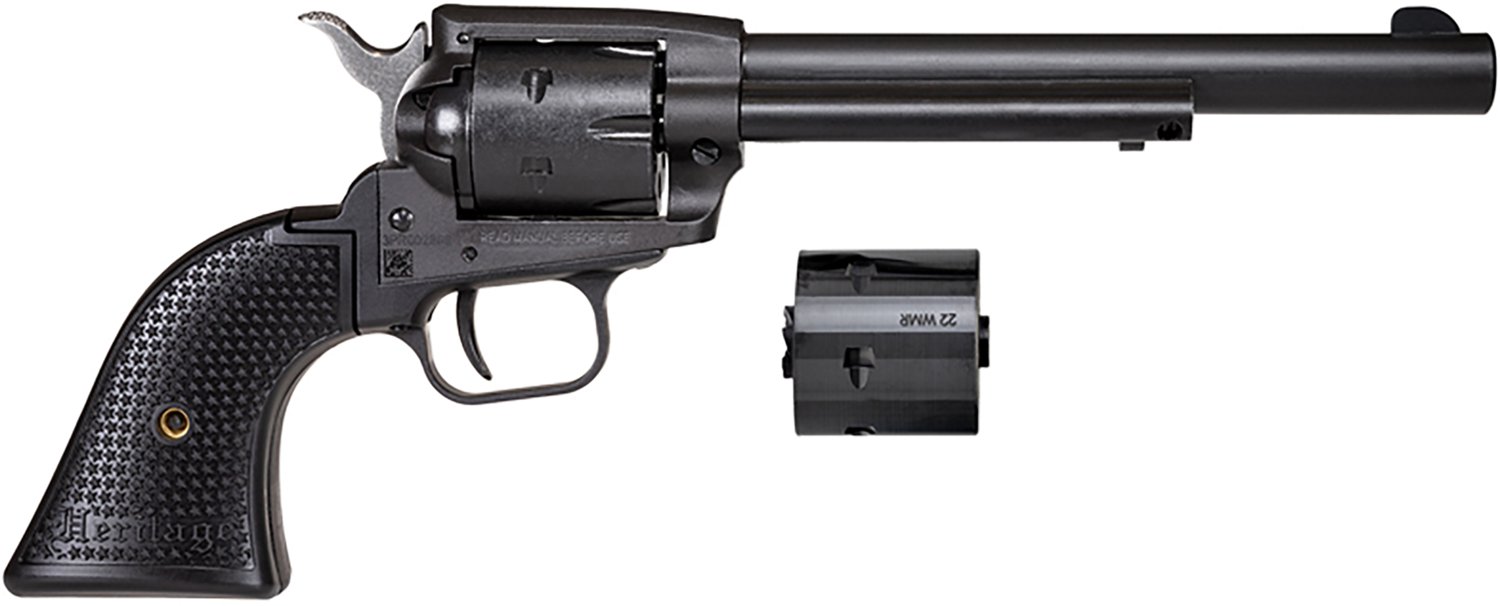 Heritage Firearms Rough Rider Satin Black .22 LR/.22 Mag Revolver