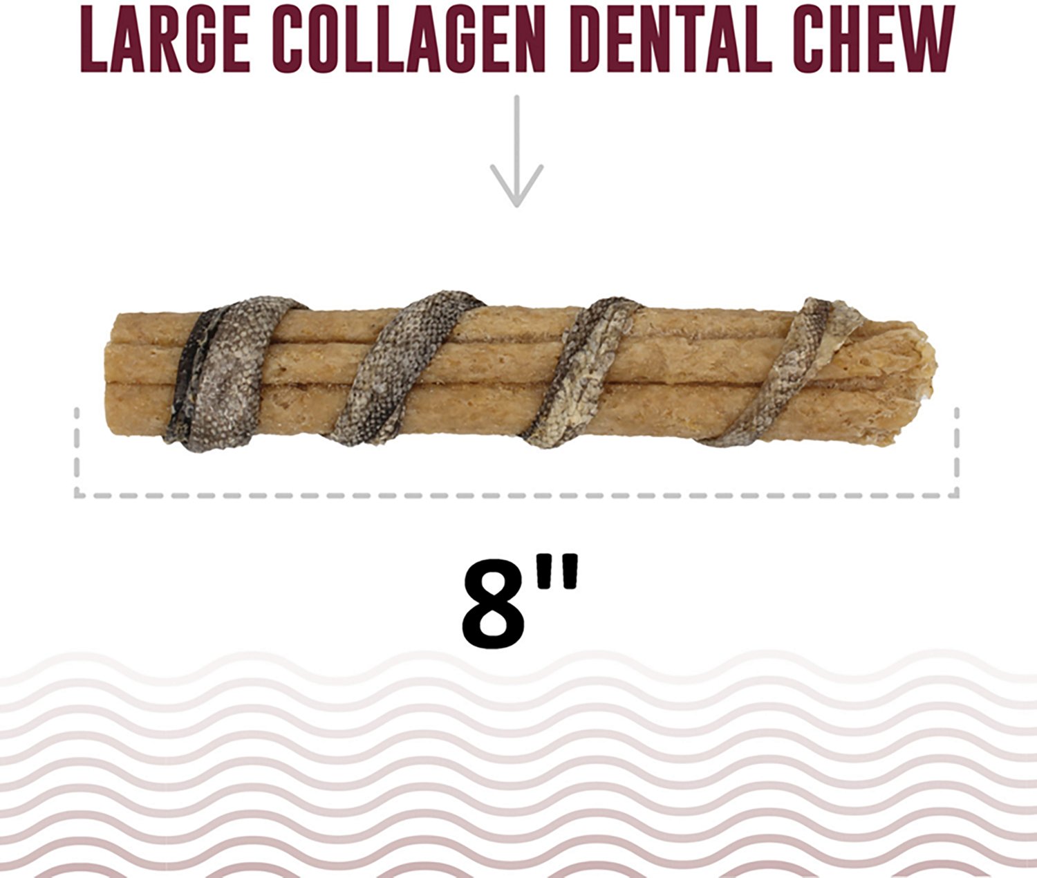 Icelandic+ 8 in Dental Chew Stick - view number 2