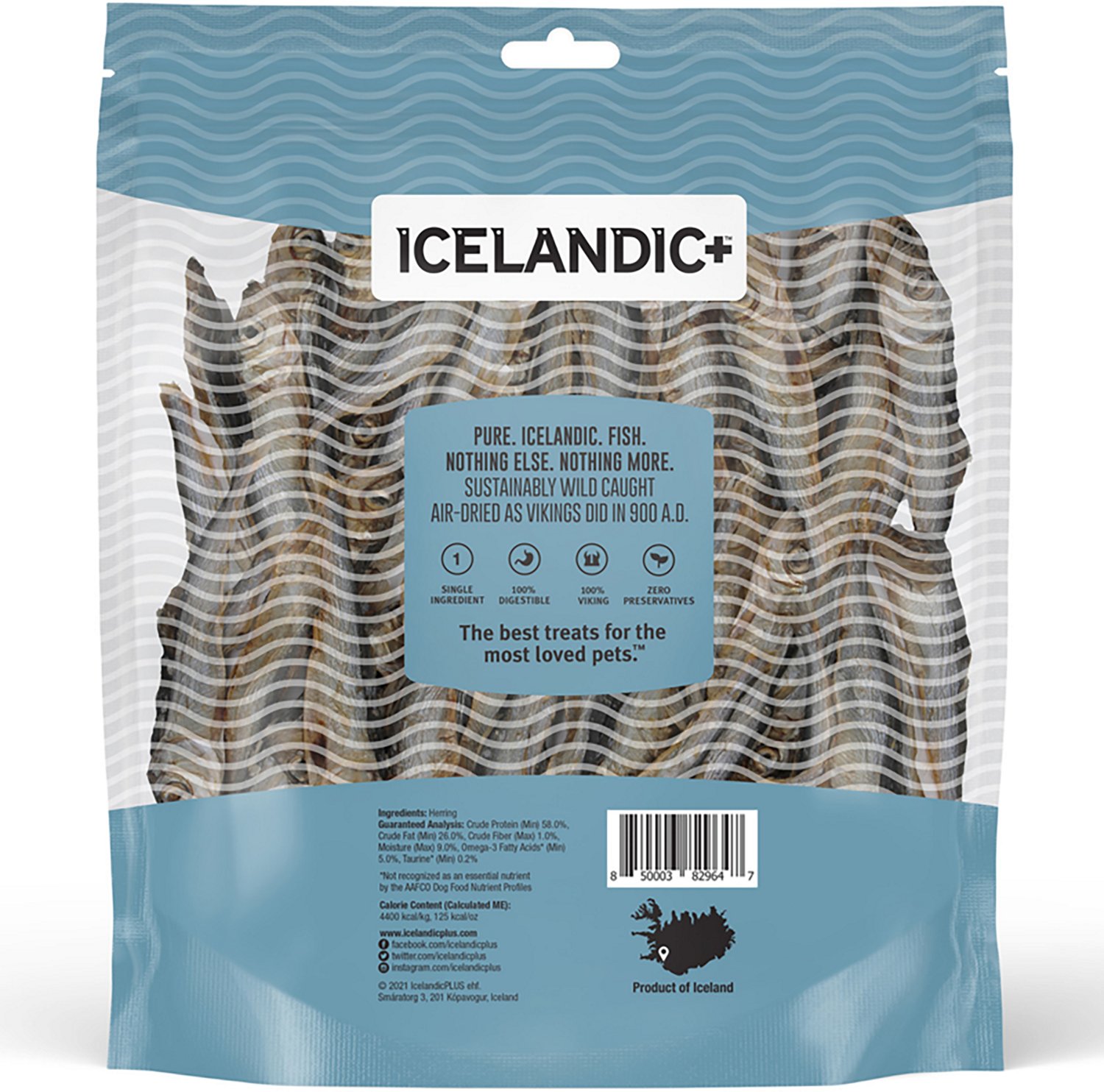 Icelandic+ 9 oz Whole Fish & Pieces Dog Treats