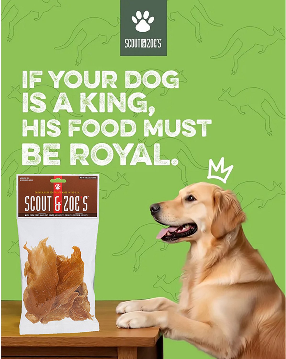Scout & Zoe's 2 oz Chicken Dog Jerky