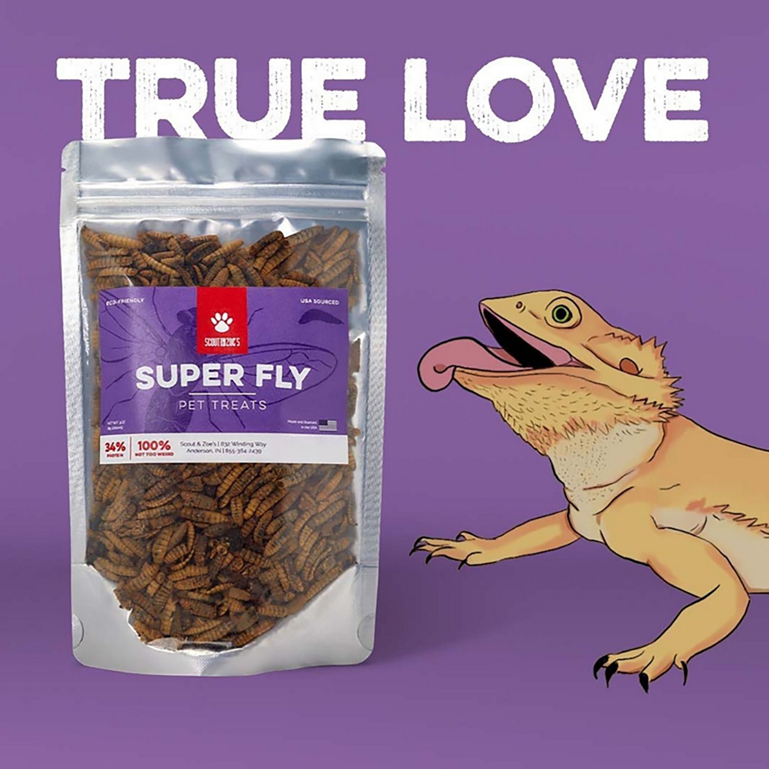 Scout & Zoe's 3 oz Super Fly Larvae - view number 2