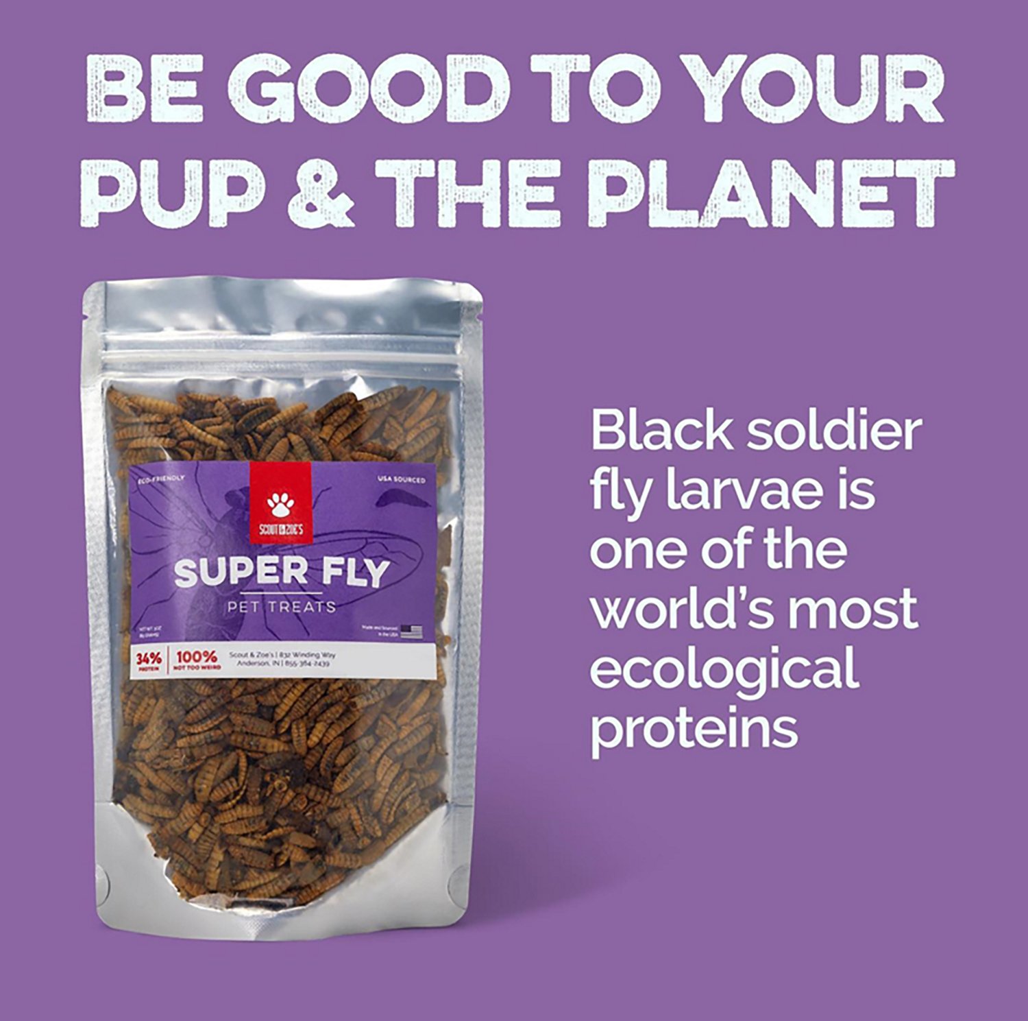 Scout & Zoe's 3 oz Super Fly Larvae - view number 3