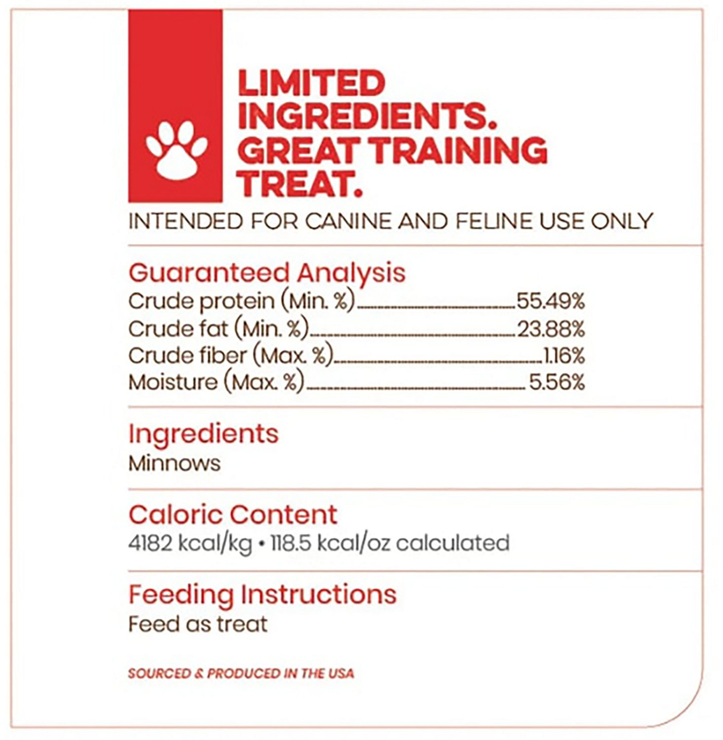 Scout & Zoe's 1 oz Munchworthy Minnows Dog Treats