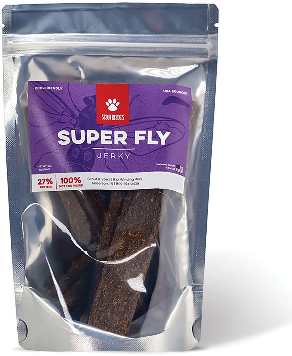 Scout & Zoe's 10 oz Super Fly Swarm Trio Larvae Jerky Topper 3-Pack - view number 5