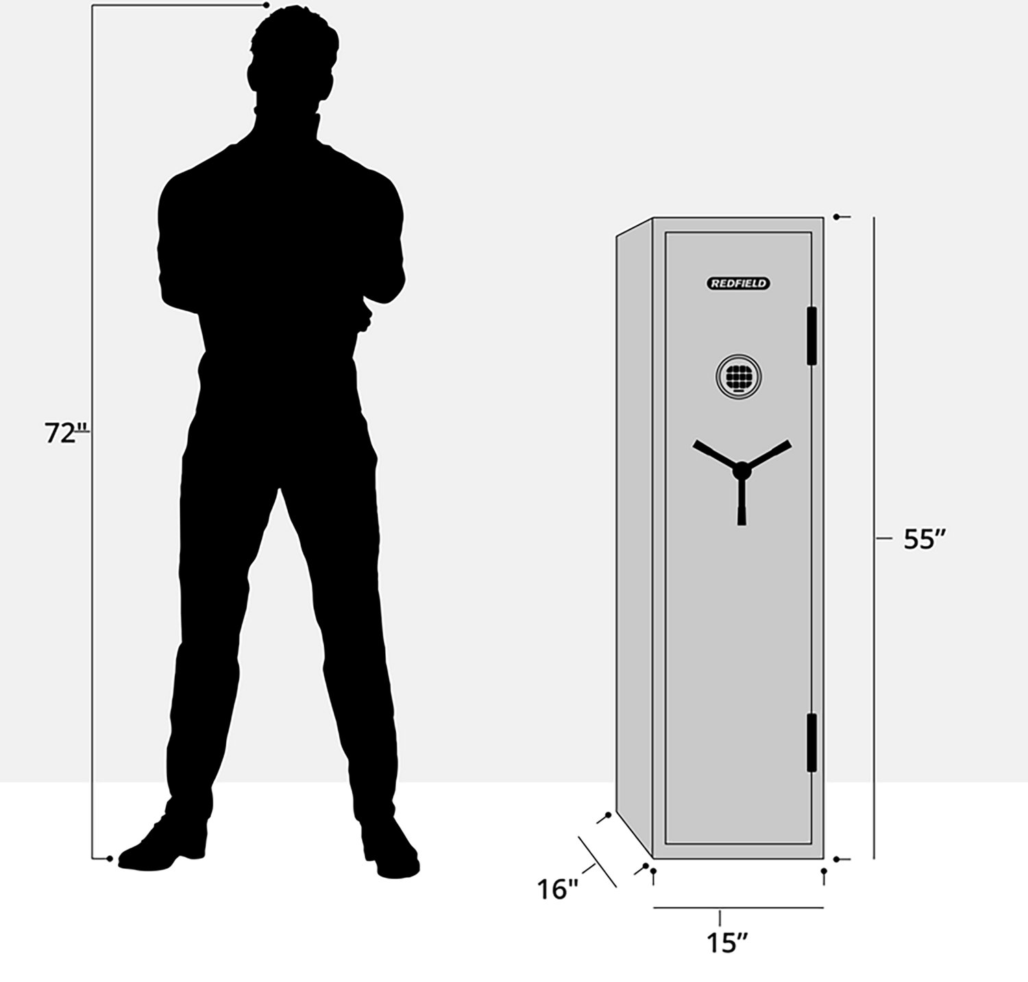 Redfield 12 + 3 Gun Safe - view number 4