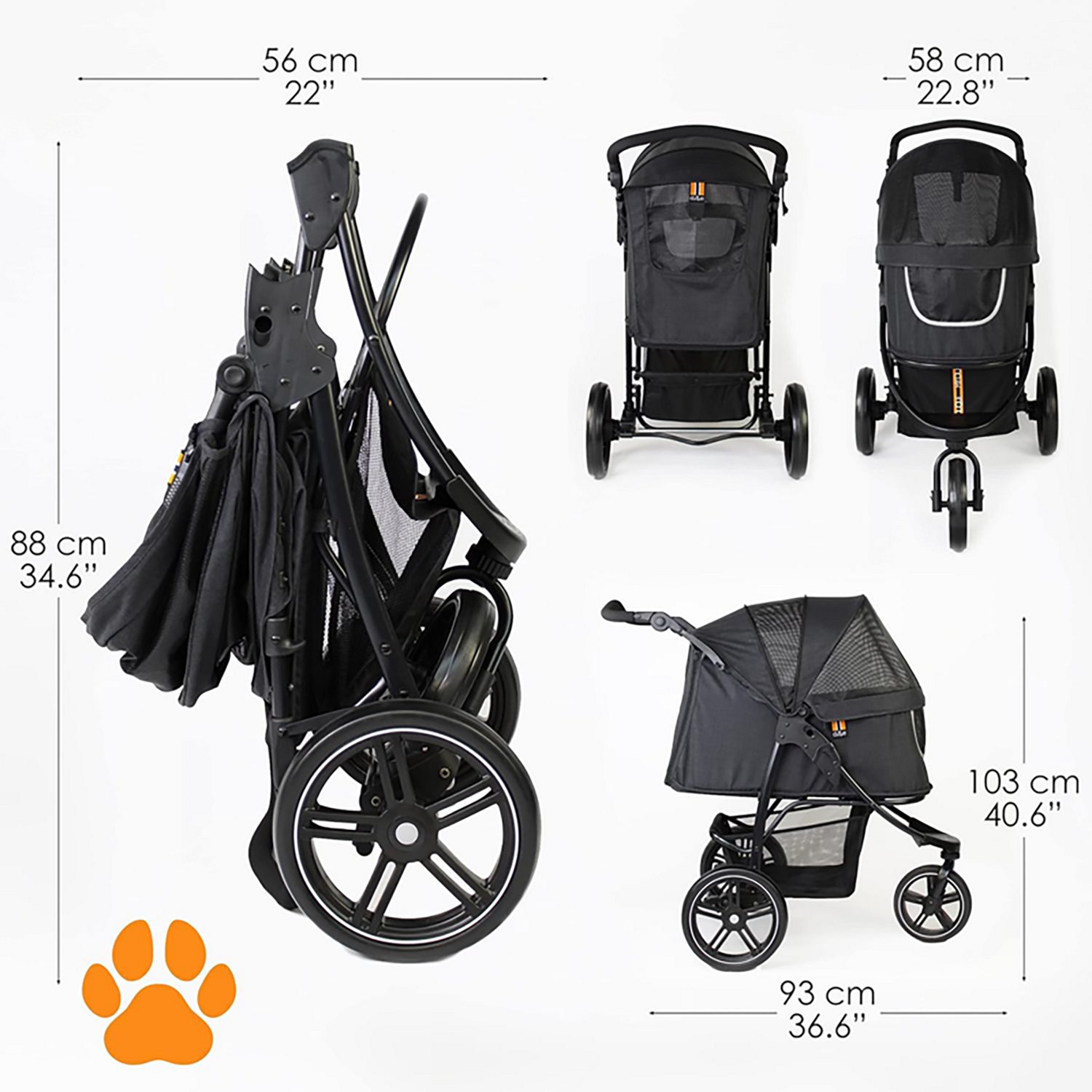 My Duque Pet 3-Wheel Stroller - view number 6
