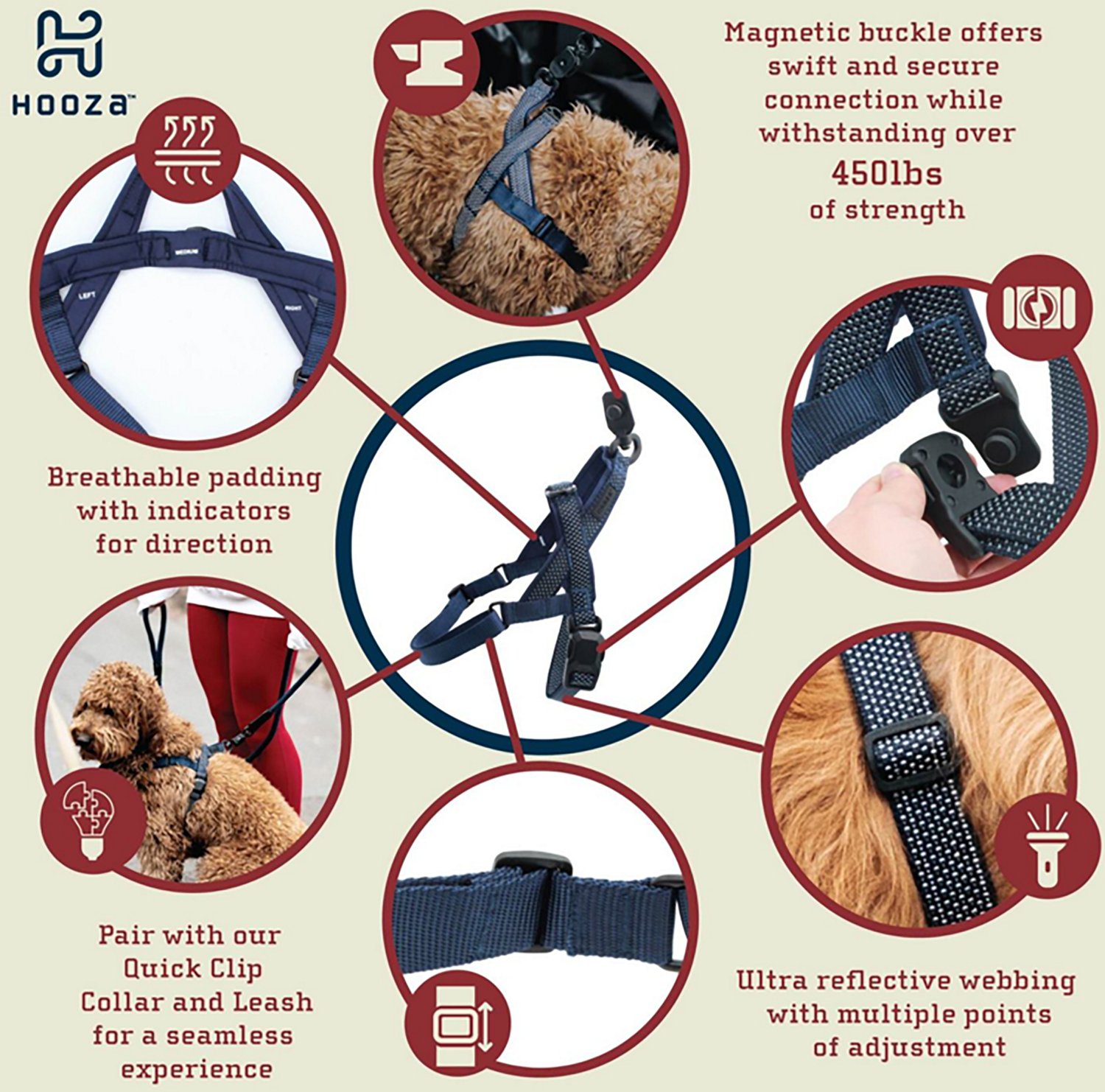 Hooza Quick Clip One Click Harness - view number 2