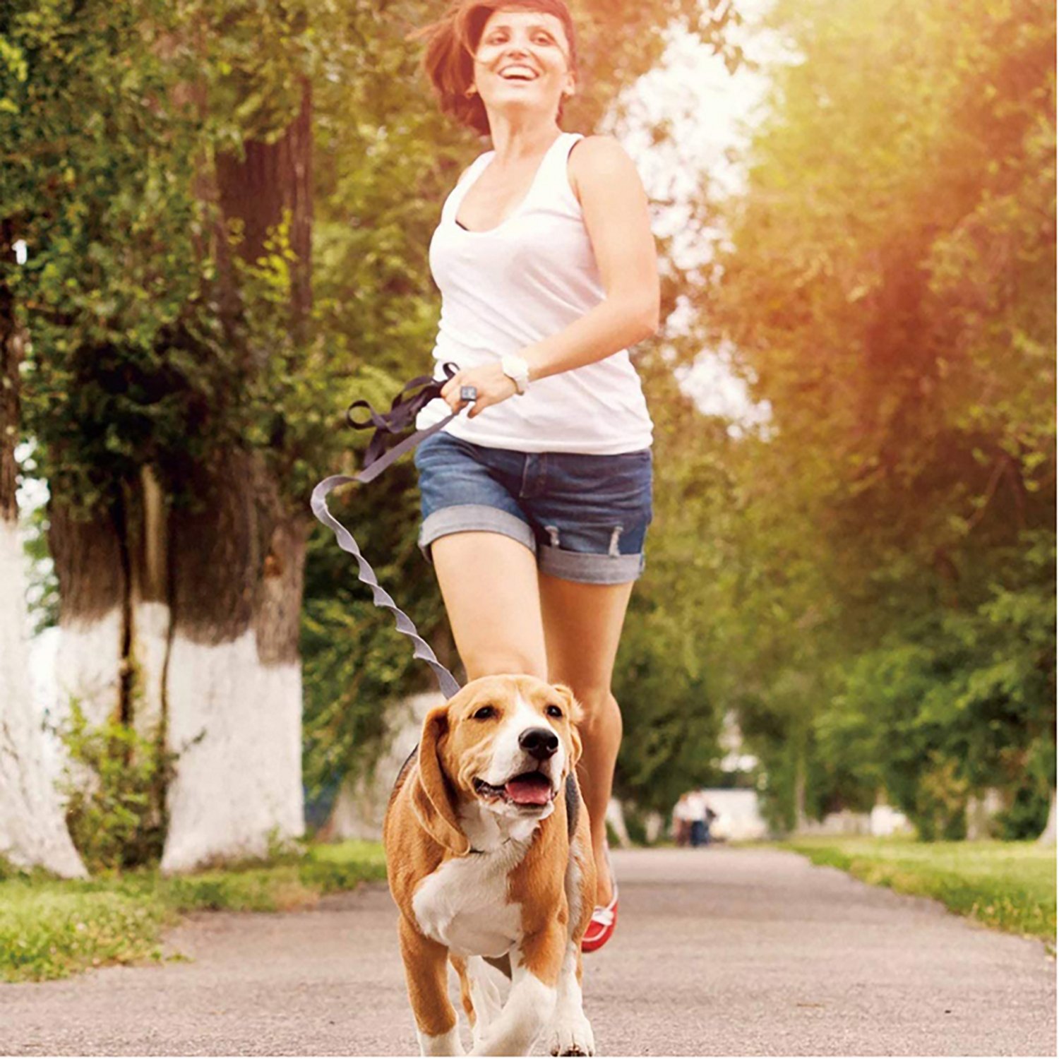 Jespet & Goopaws Hands-Free Bungee Dog Leash - view number 6