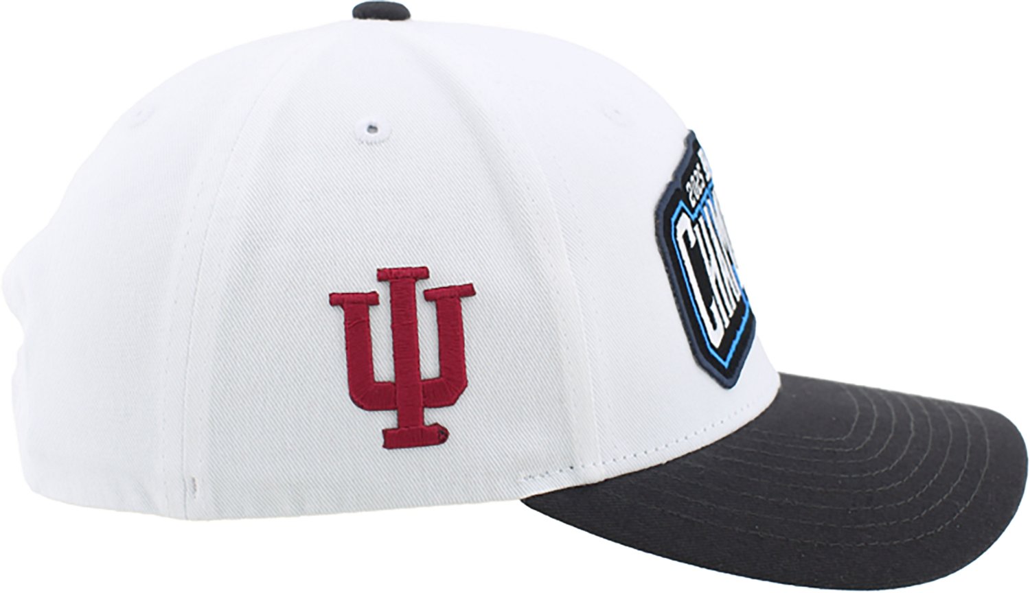 Zephyr Adults' Indiana University 2025 Big 10 Champions Locker Room Cap - view number 2