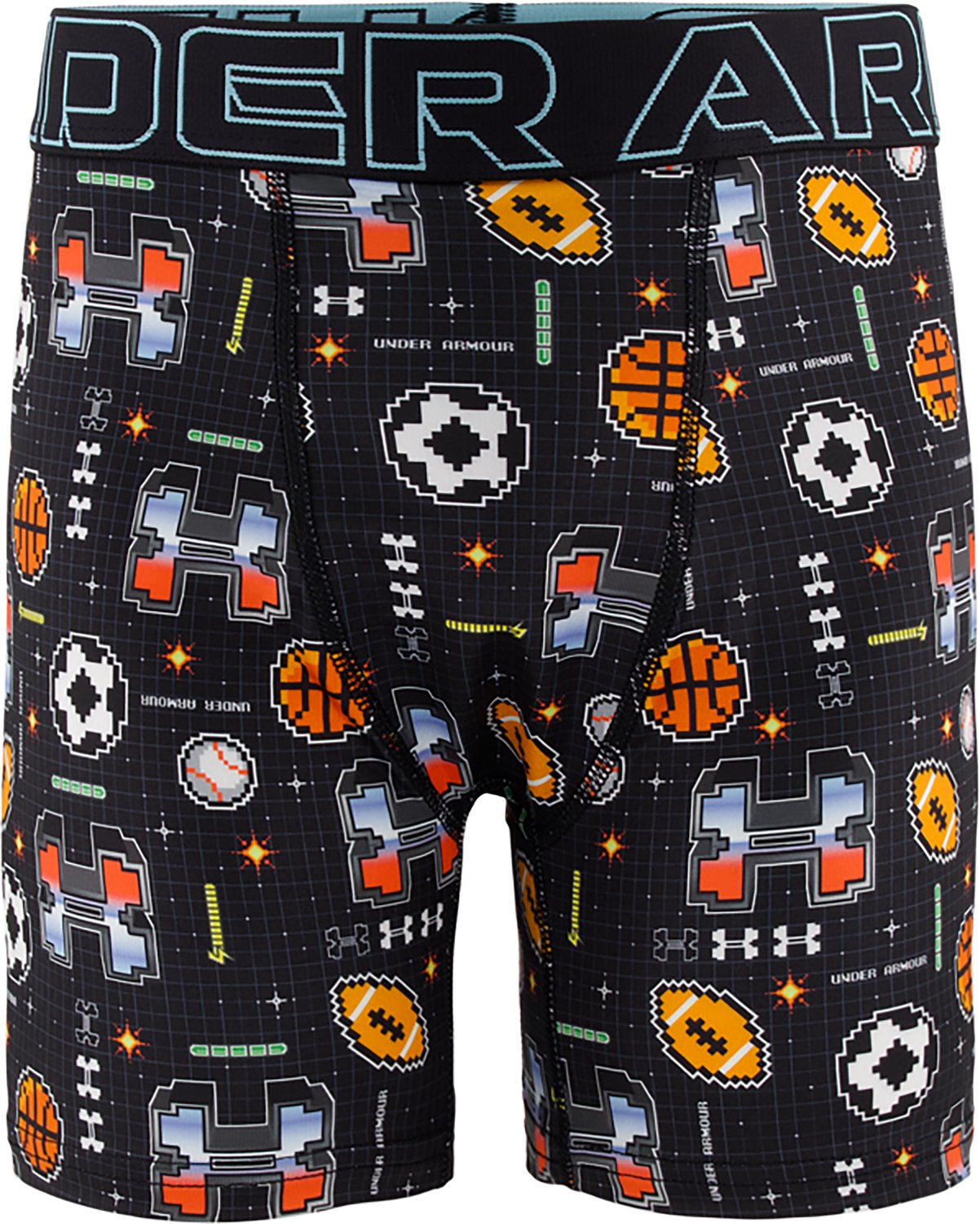 Under Armour Boys' Performance Gamer Boxer Briefs 3-Pack - view number 2