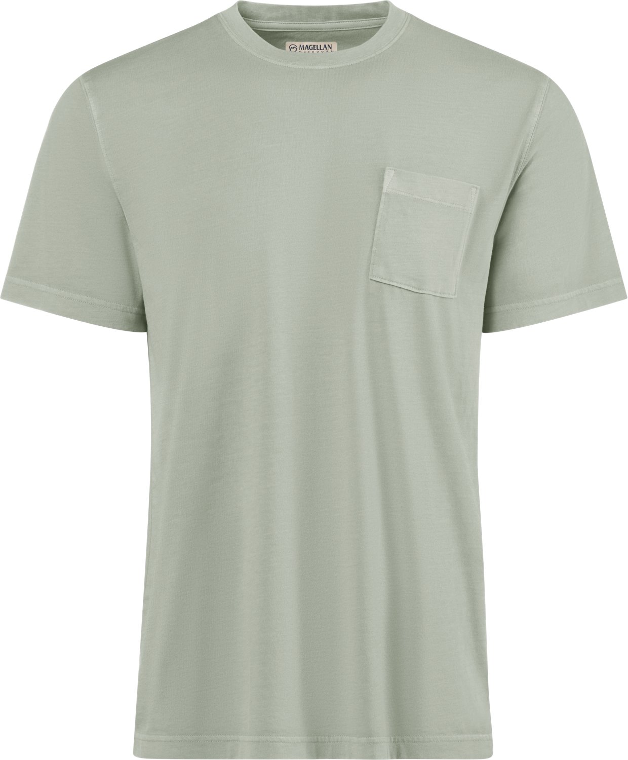 Magellan Outdoors Men's Shore & Line Washed Short Sleeve Pocket T-shirt - view number 3