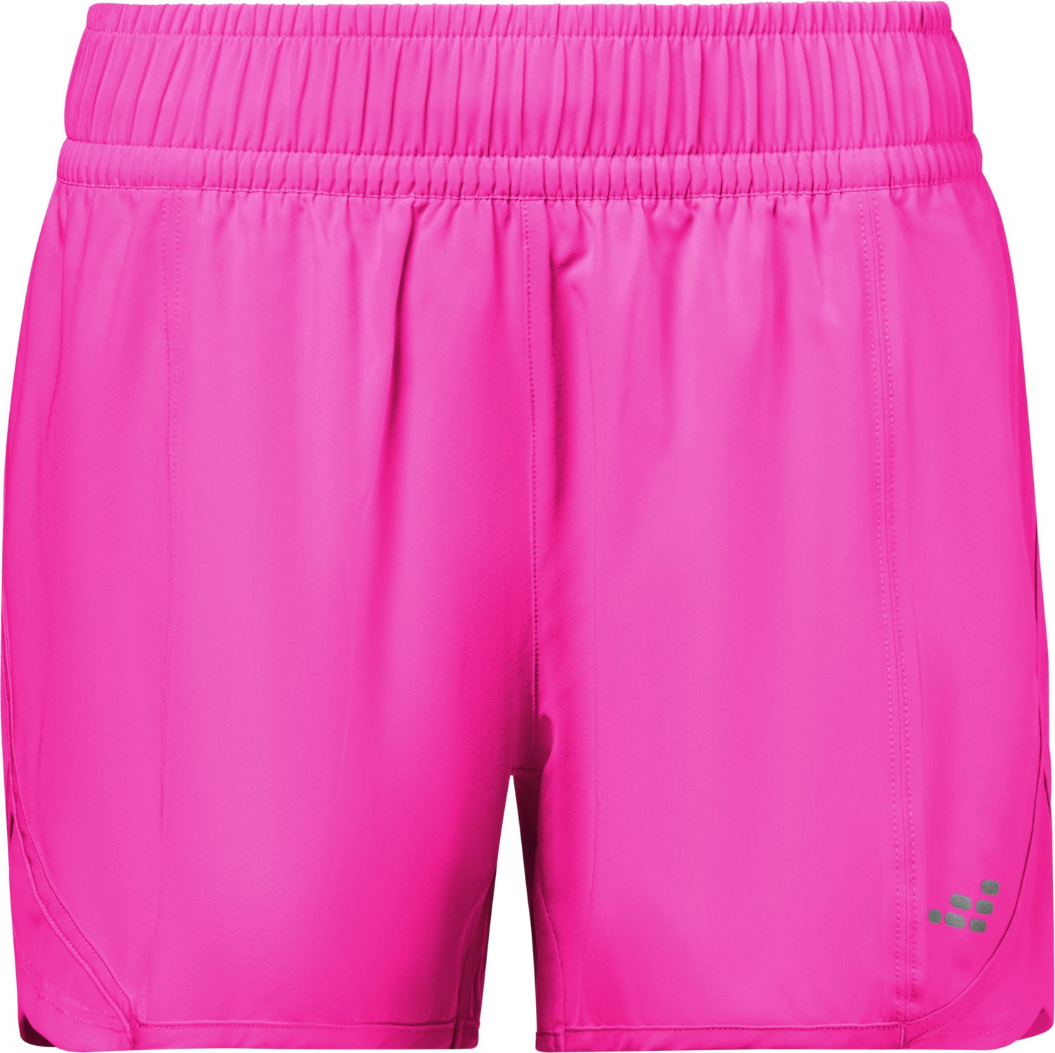 BCG Women's Run Petal Hem Mesh Shorts 3..5 in