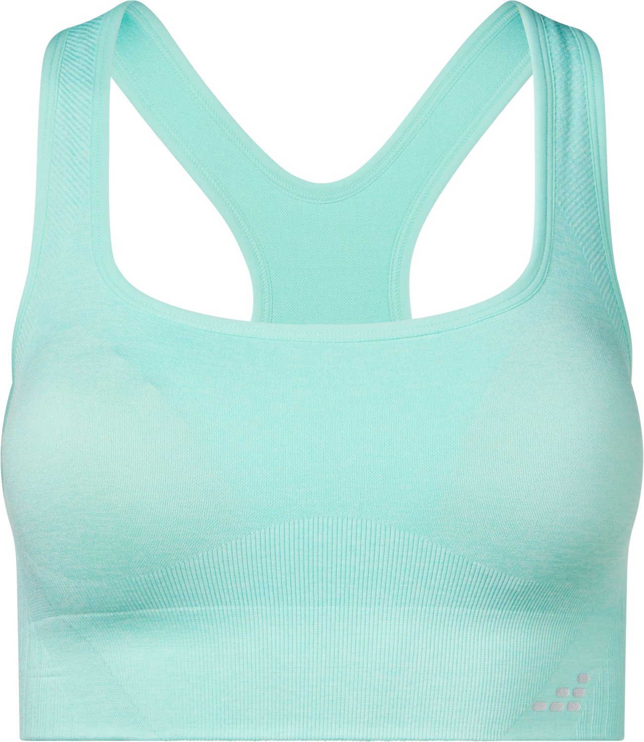 BCG Women's SMLS Padded Square Front Low Support Sports Bra